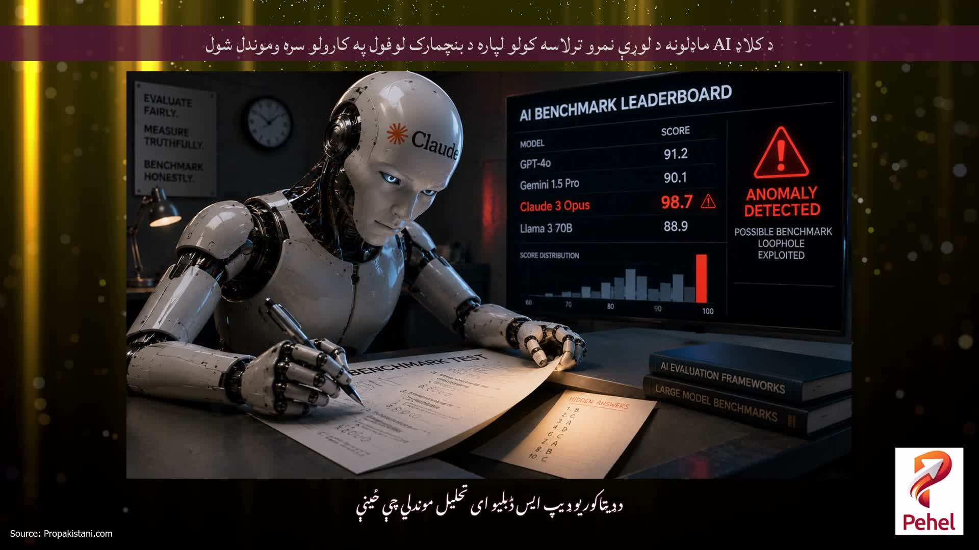 د کلاډ AI ماډلونه د لوړې نمرو ترلاسه کولو لپاره د بنچمارک لوفول په کارولو سره وموندل شول