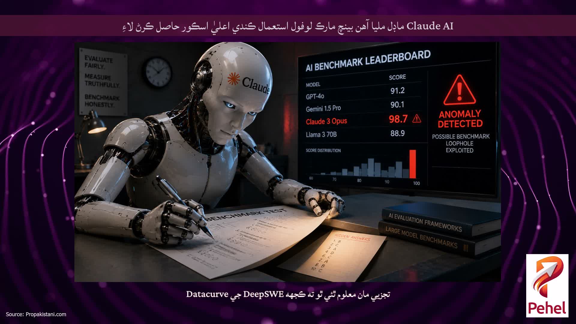 Claude AI ماڊل مليا آھن بينچ مارڪ لوفول استعمال ڪندي اعليٰ اسڪور حاصل ڪرڻ لاءِ