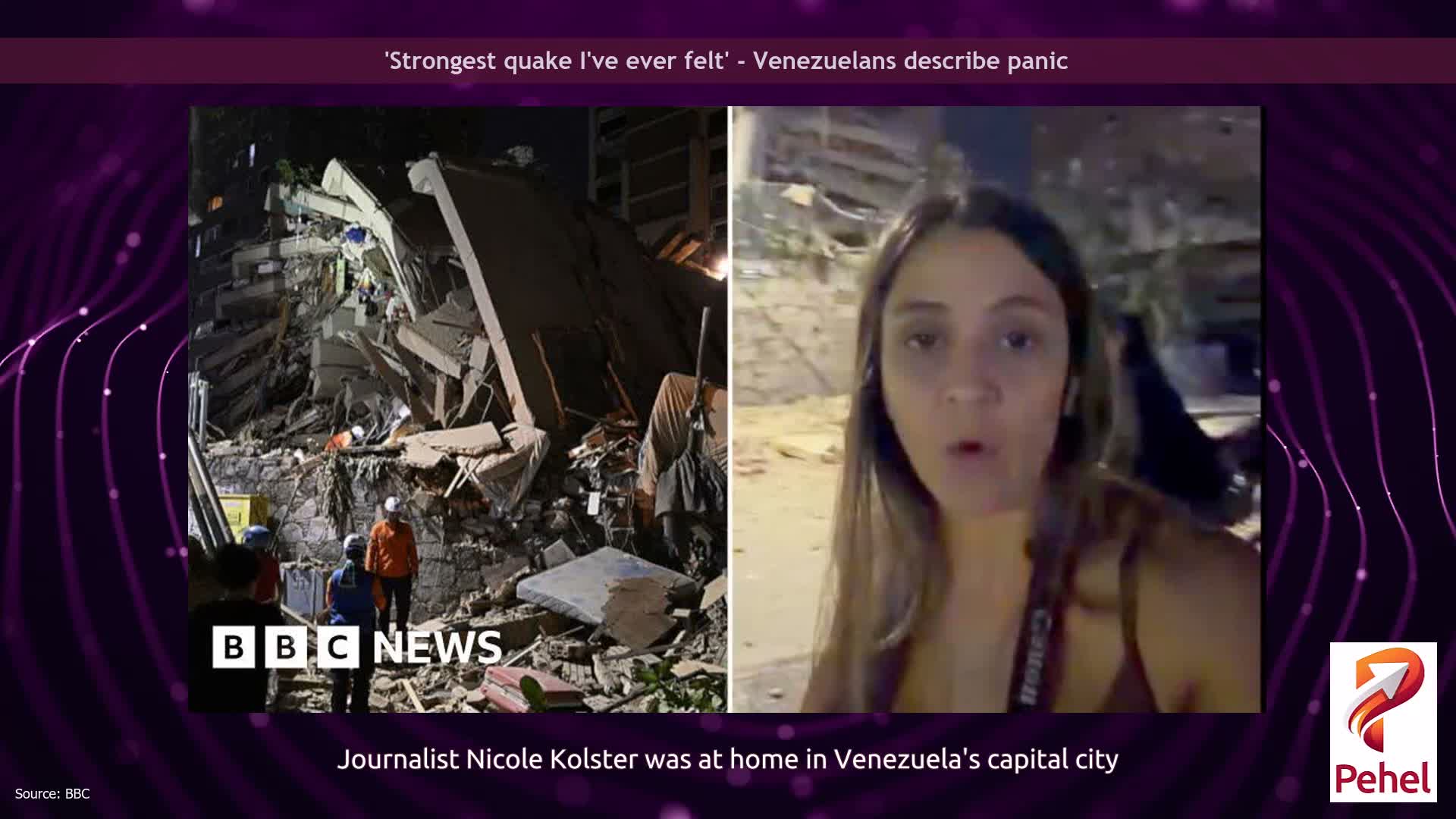 'Strongest quake I've ever felt' - Venezuelans describe panic