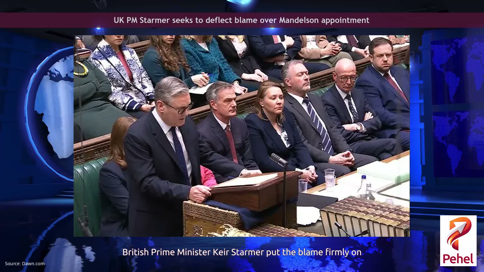 UK PM Starmer seeks to deflect blame over Mandelson appointment