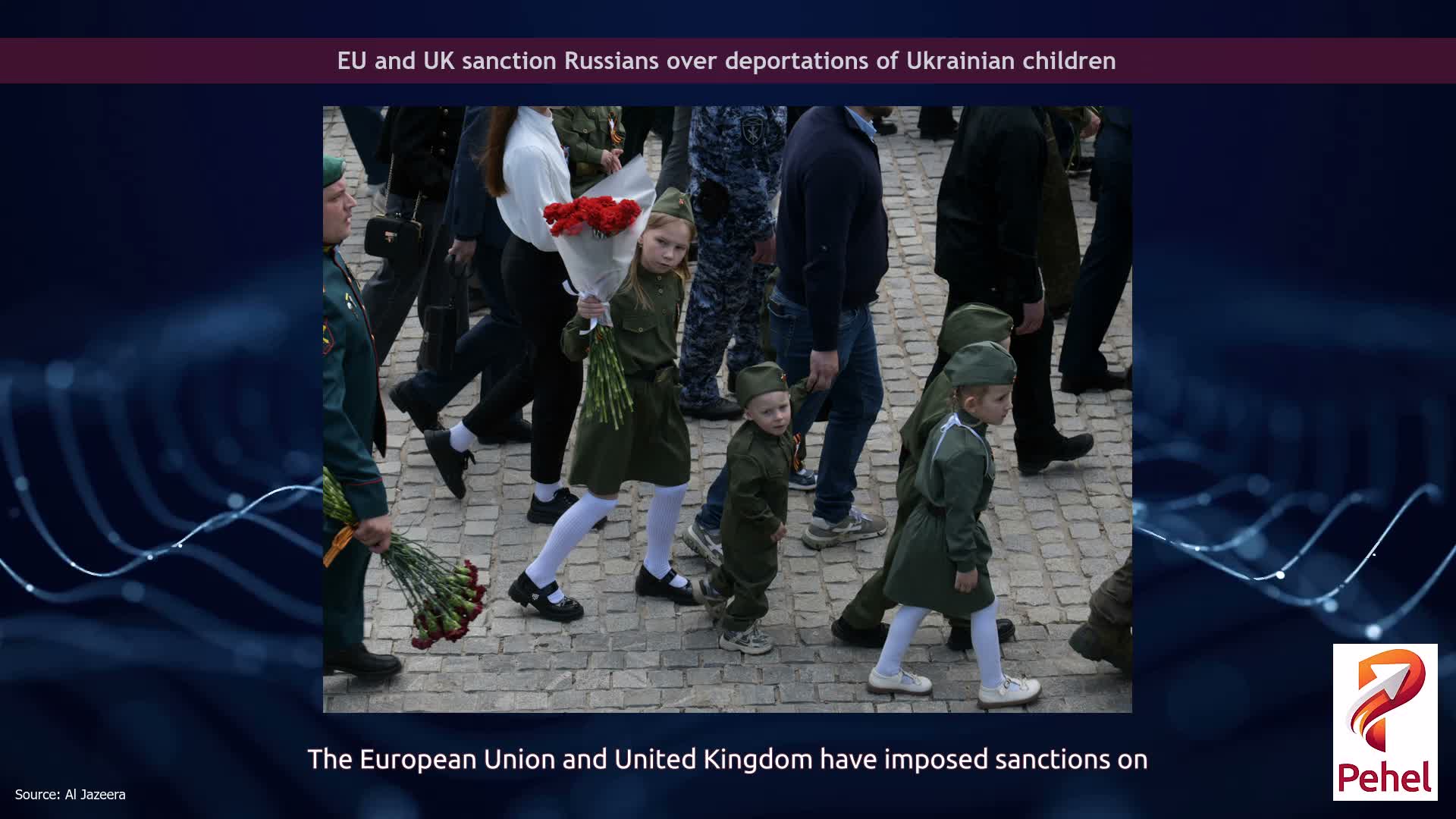 EU and UK sanction Russians over deportations of Ukrainian children