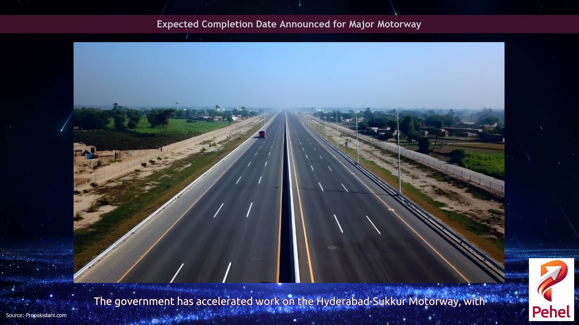 Expected Completion Date Announced for Major Motorway