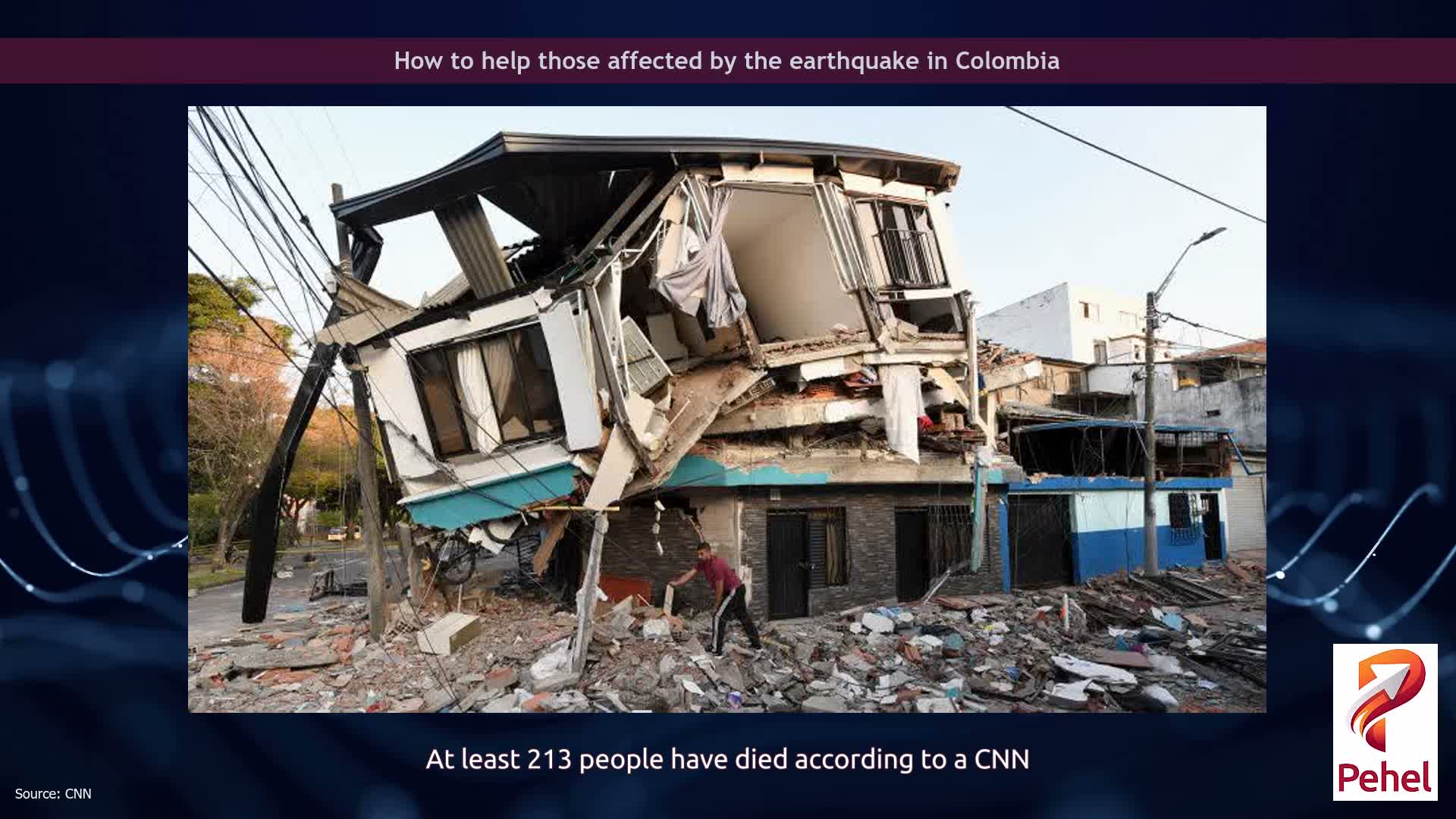How to help those affected by the earthquake in Colombia