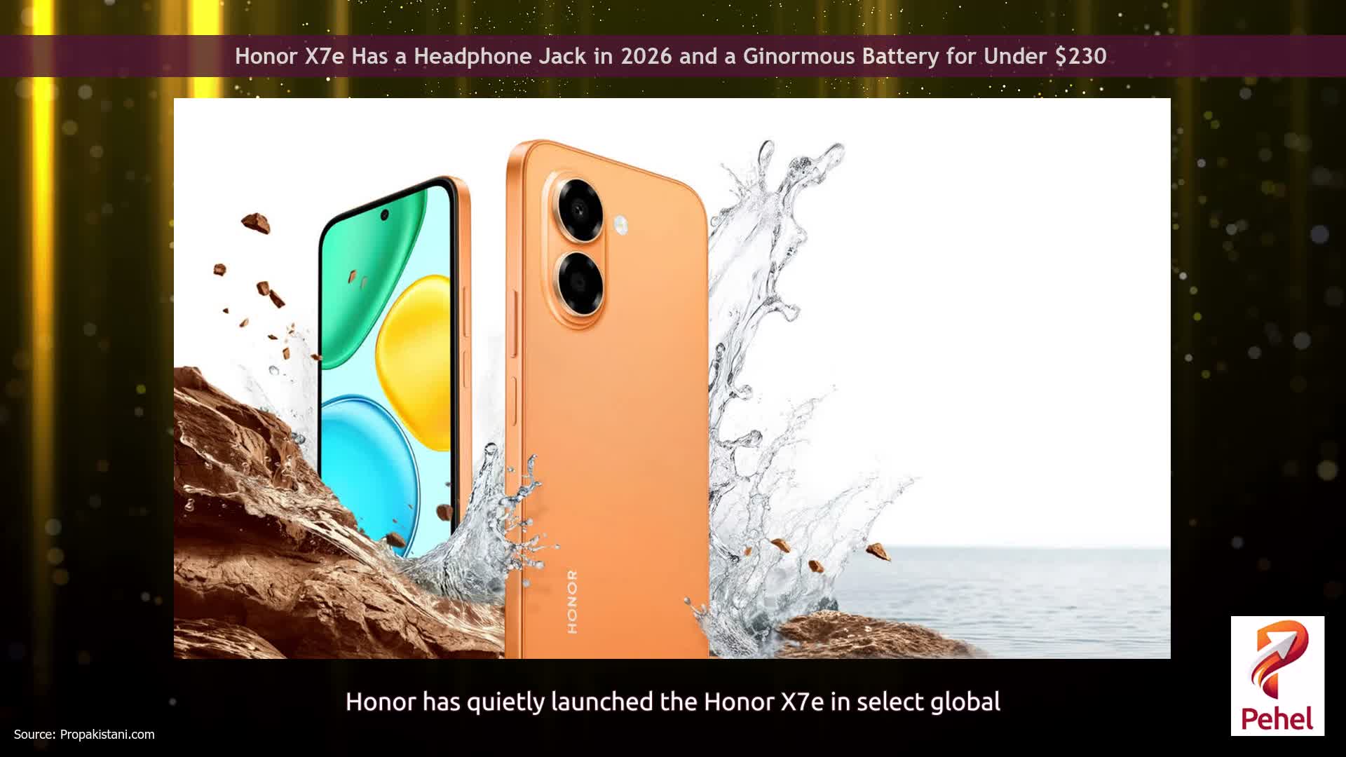 Honor X7e Has a Headphone Jack in 2026 and a Ginormous Battery for Under $230