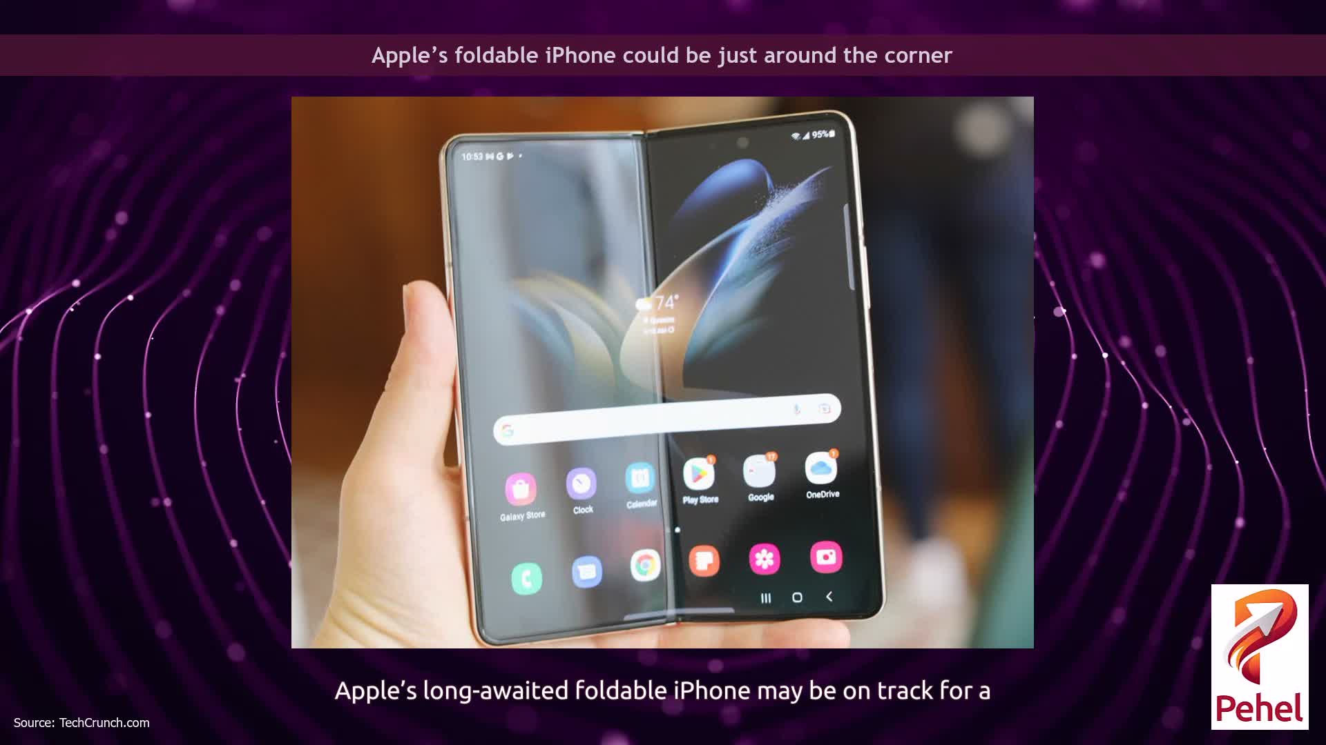 Apple’s foldable iPhone could be just around the corner