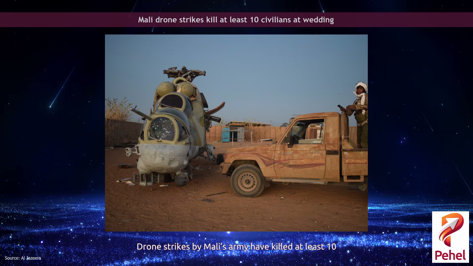 Mali drone strikes kill at least 10 civilians at wedding