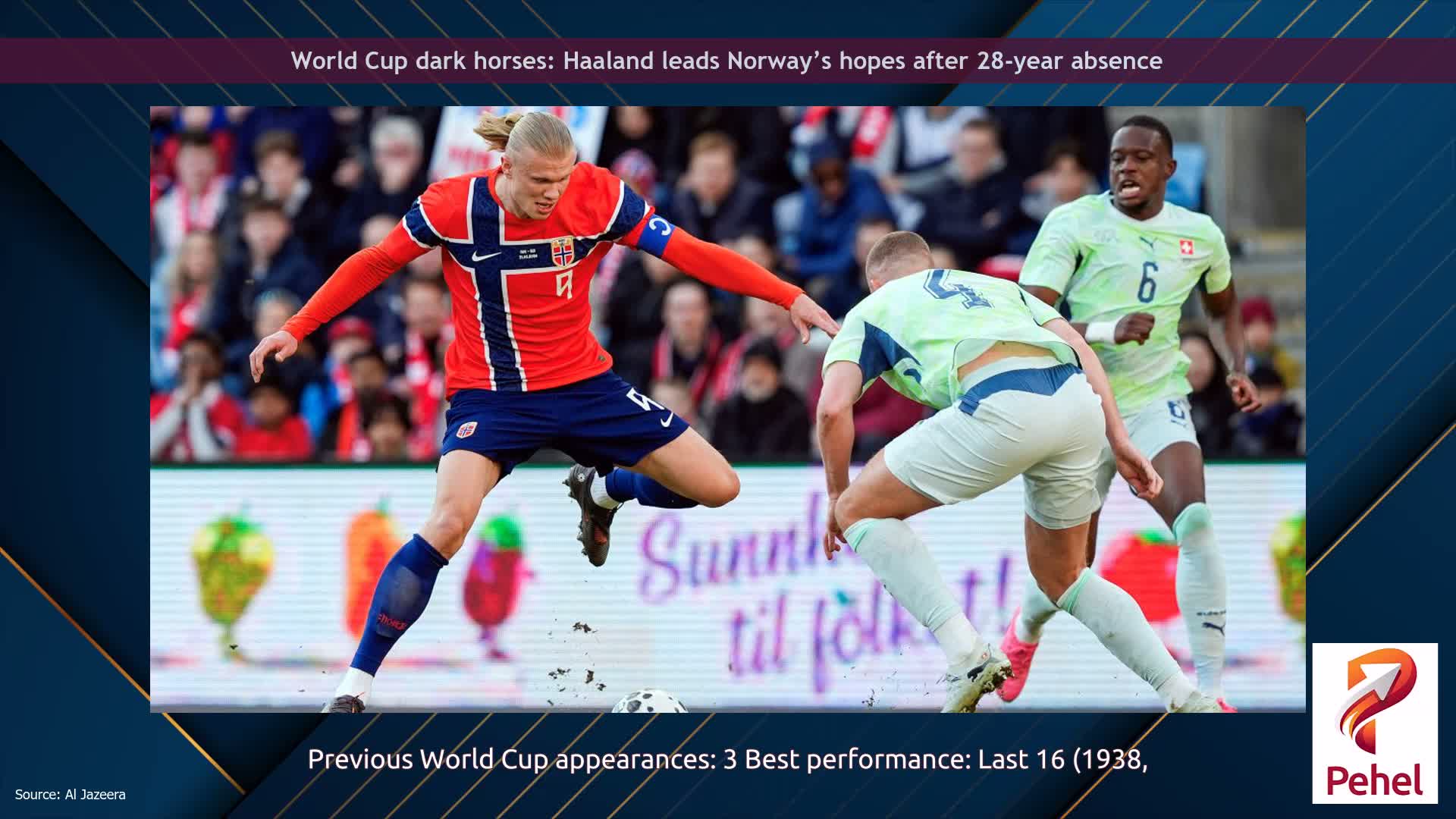 World Cup dark horses: Haaland leads Norway’s hopes after 28-year absence