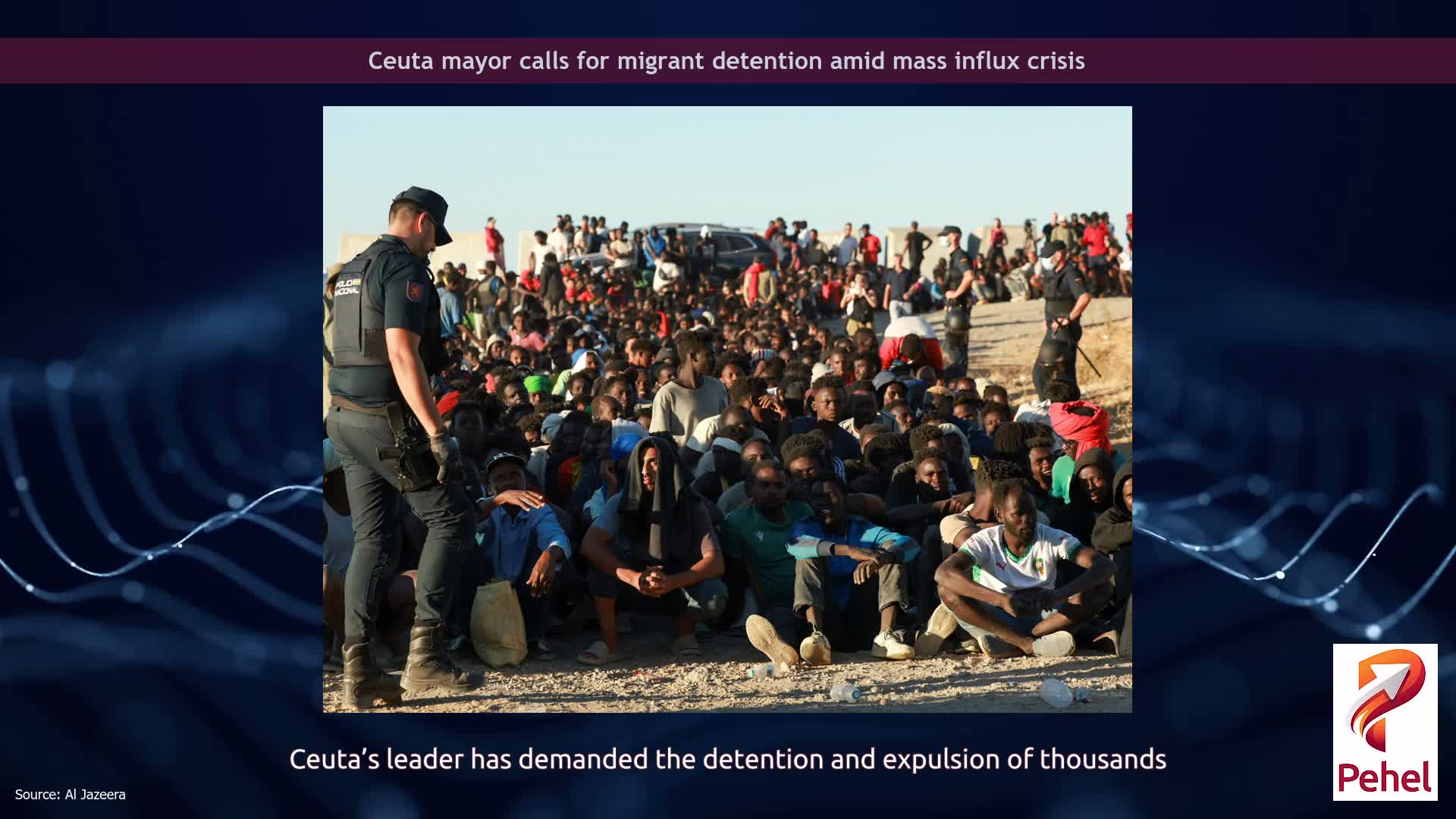 Ceuta mayor calls for migrant detention amid mass influx crisis