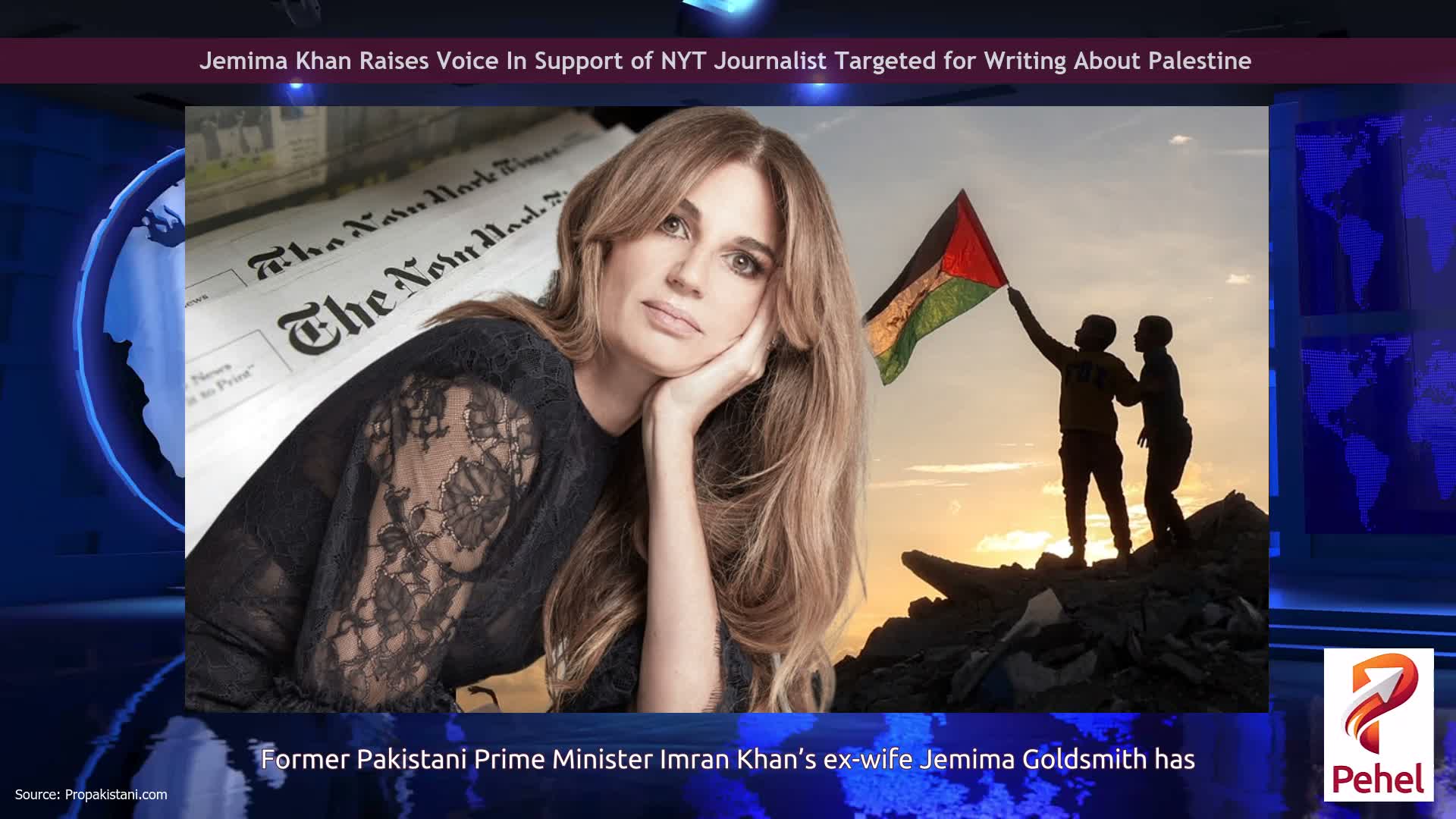 Jemima Khan Raises Voice In Support of NYT Journalist Targeted for Writing About Palestine