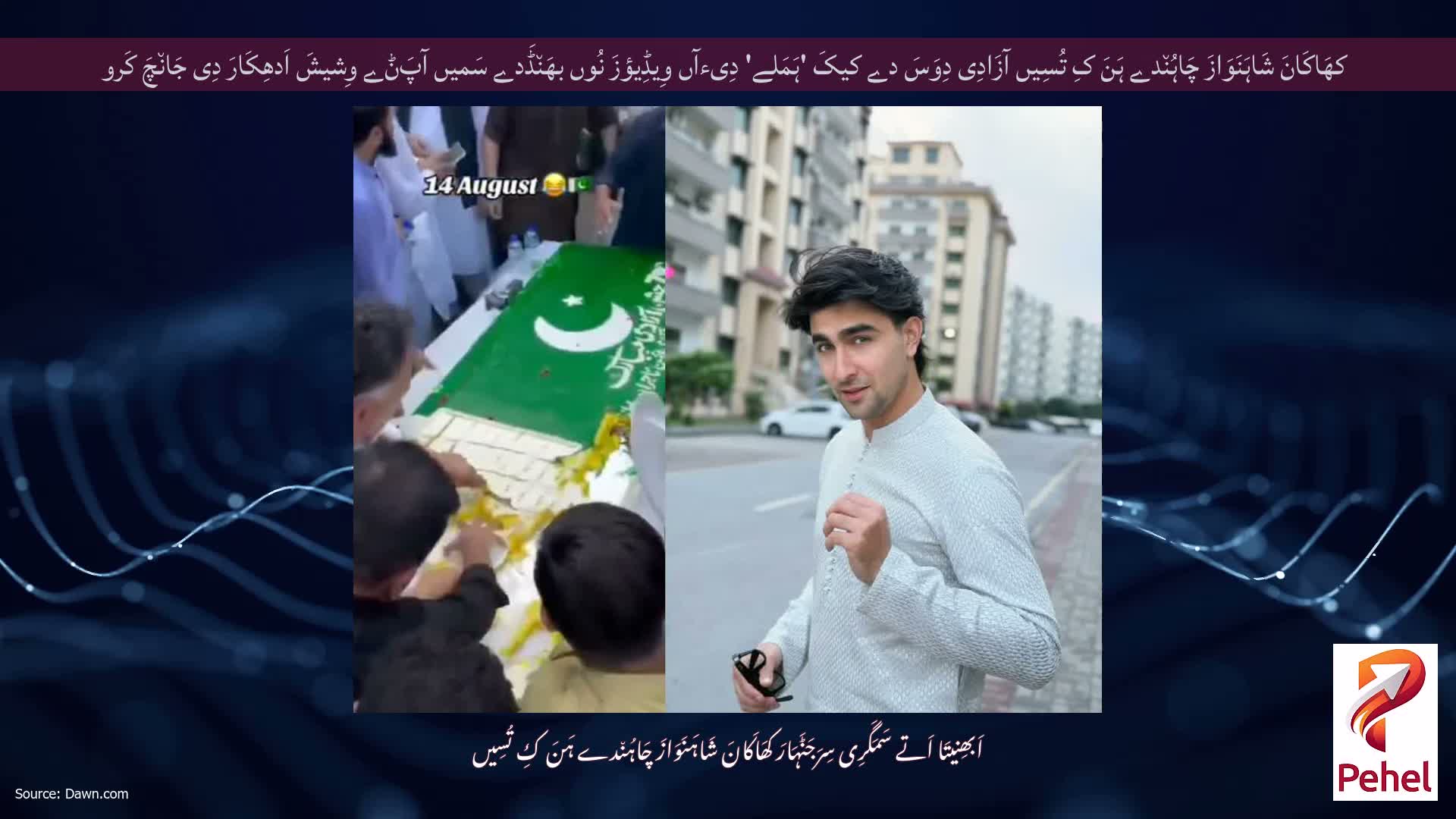 کھَاکَانَ شَاہَنَوَازَ چَاہُن٘دے ہَنَ کِ تُسِیں آزَادِی دِوَسَ دے کیکَ 'ہَمَلے' دِیءآں وِیڈِیؤزَ نُوں بھَن٘ڈَدے سَمیں آپَݨے وِشیشَ اَدھِکَارَ دِی جَان٘چَ کَرو