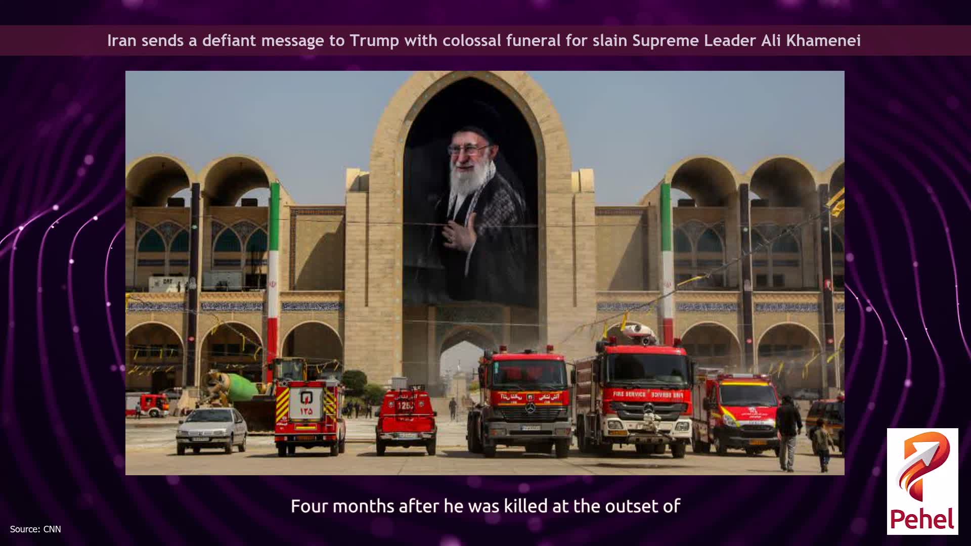 Iran sends a defiant message to Trump with colossal funeral for slain Supreme Leader Ali Khamenei