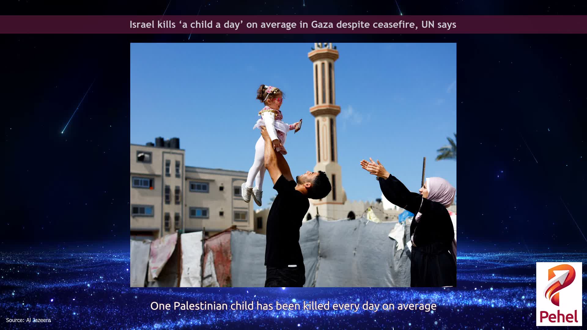 Israel kills ‘a child a day’ on average in Gaza despite ceasefire, UN says