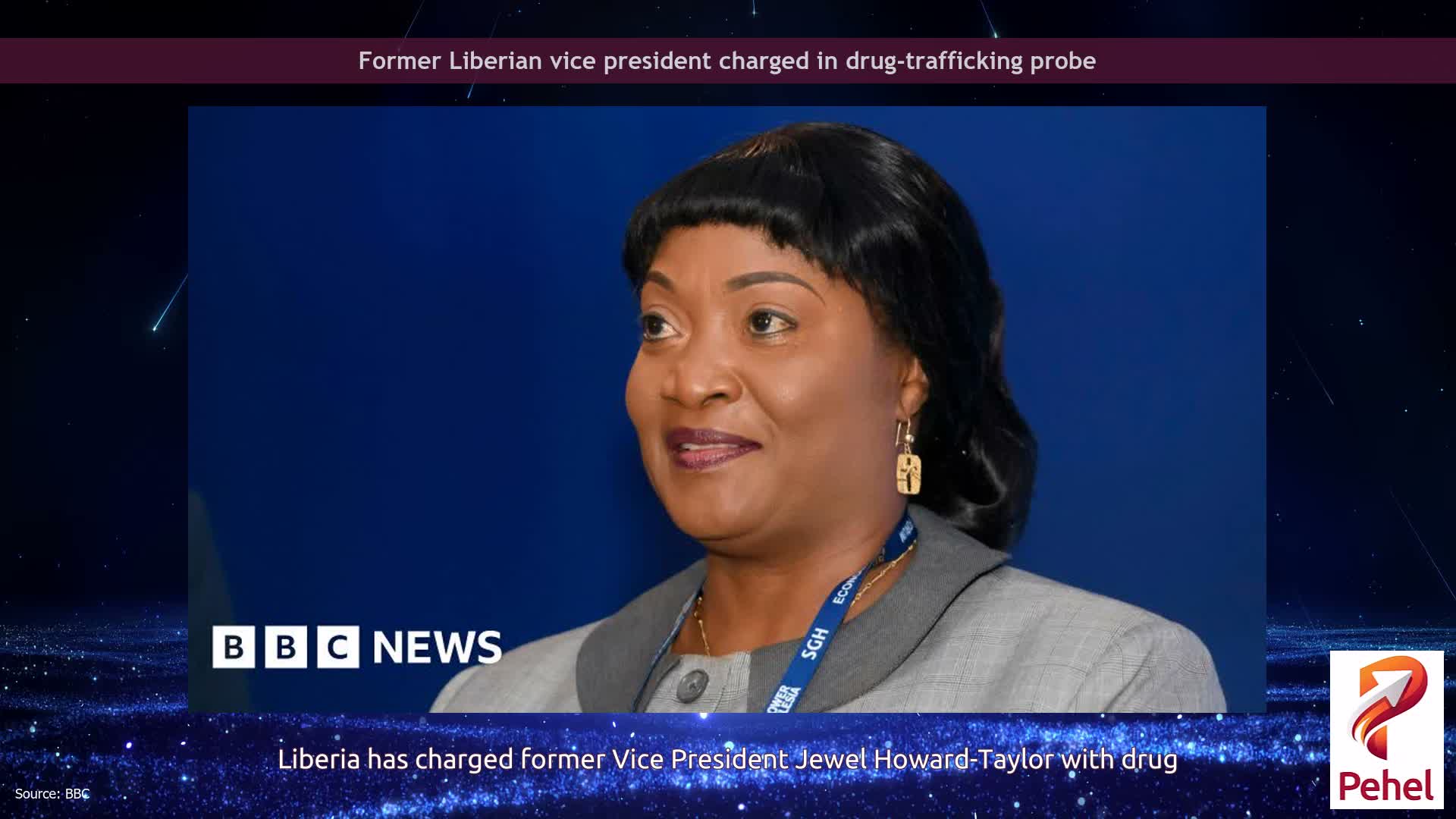 Former Liberian vice president charged in drug-trafficking probe