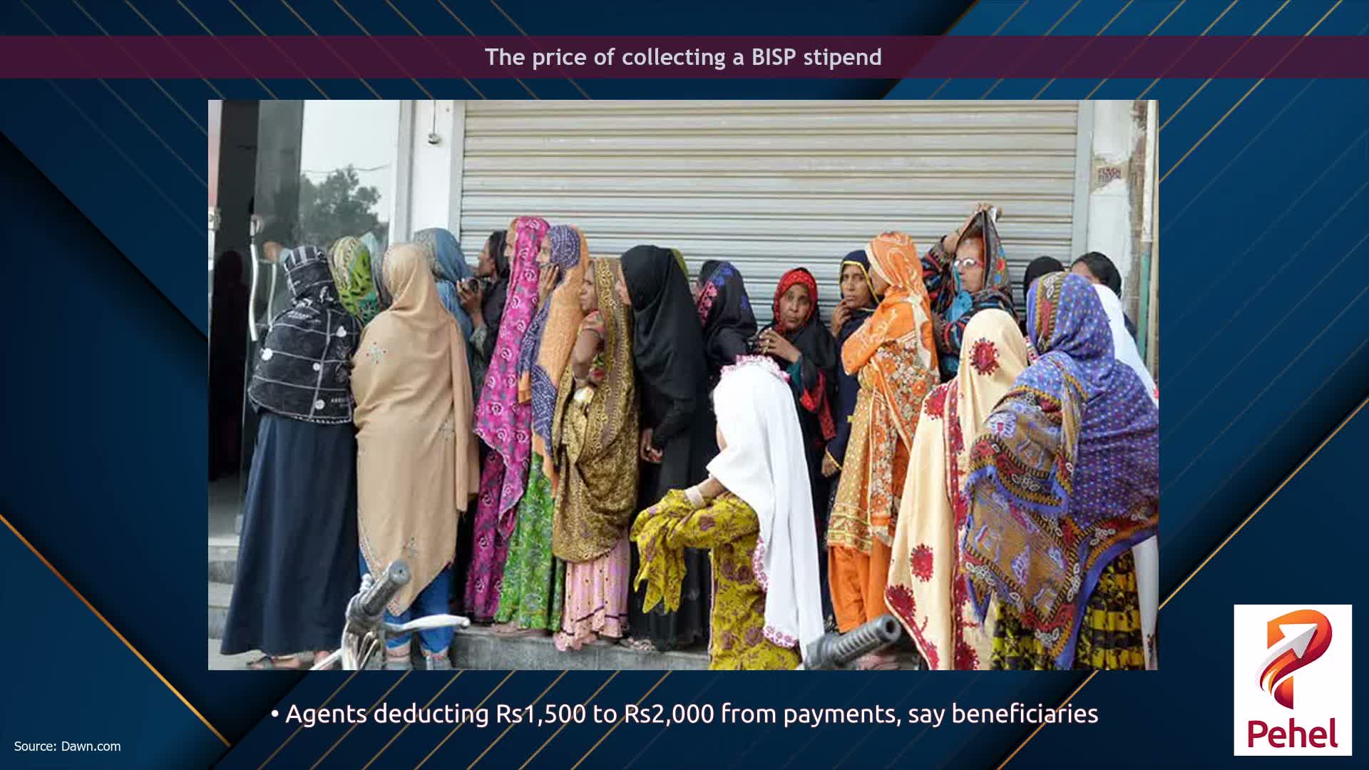 The price of collecting a BISP stipend