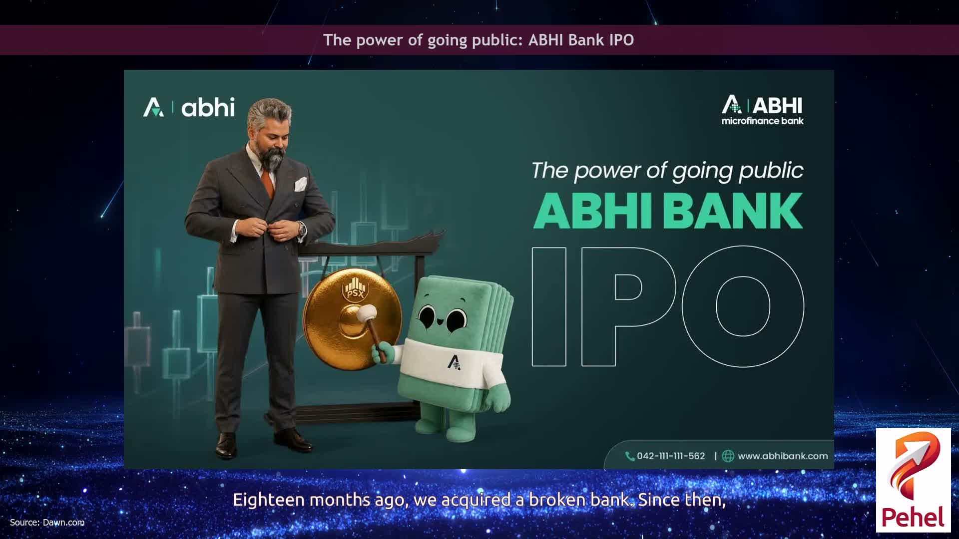 The power of going public: ABHI Bank IPO