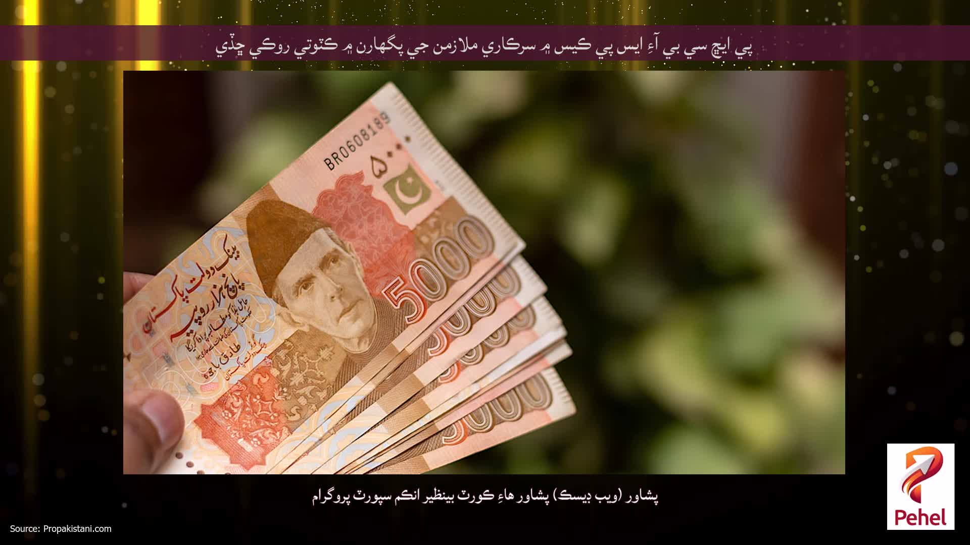 پي ايڇ سي بي آءِ ايس پي ڪيس ۾ سرڪاري ملازمن جي پگهارن ۾ ڪٽوتي روڪي ڇڏي