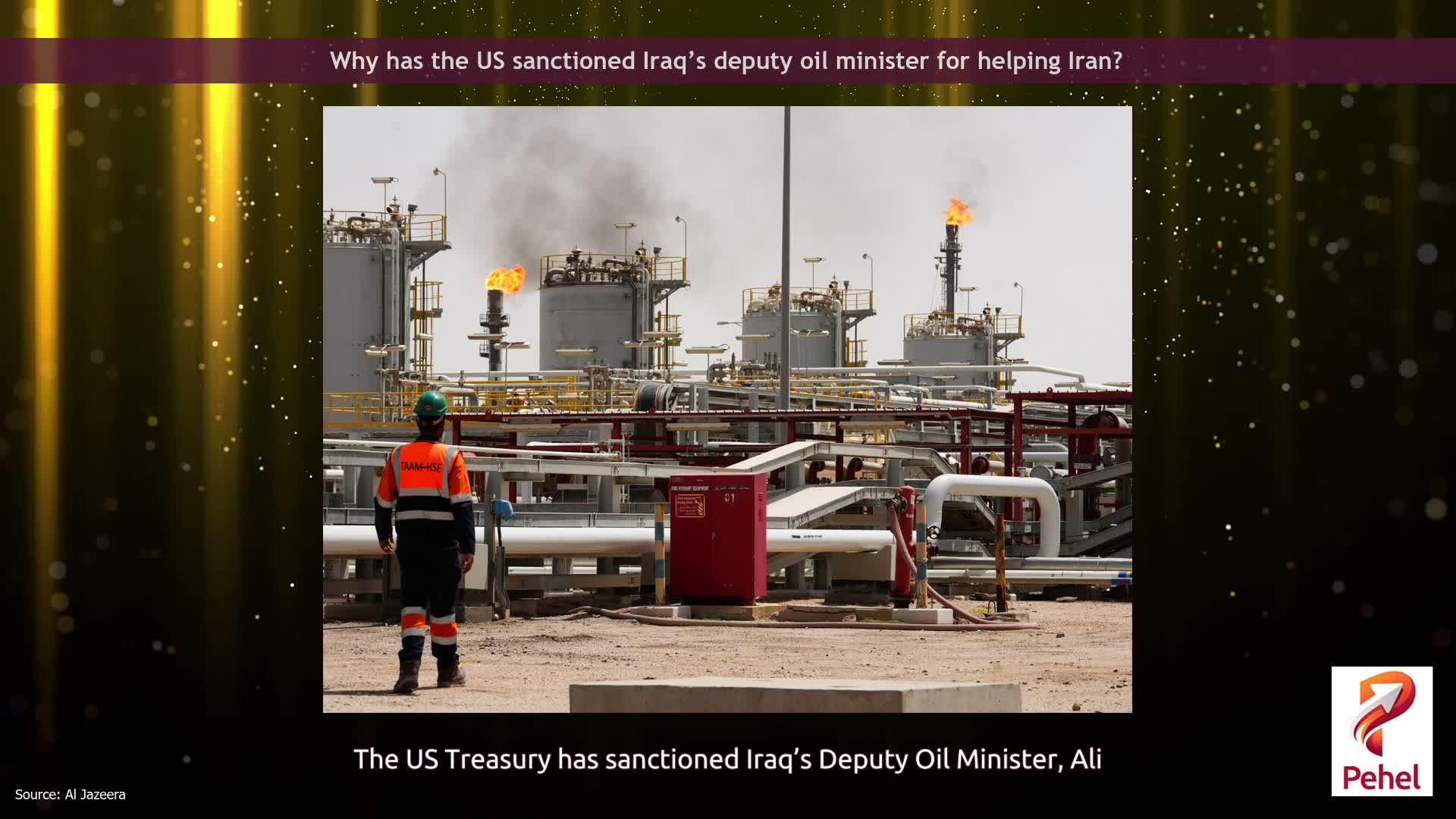 Why has the US sanctioned Iraq’s deputy oil minister for helping Iran?