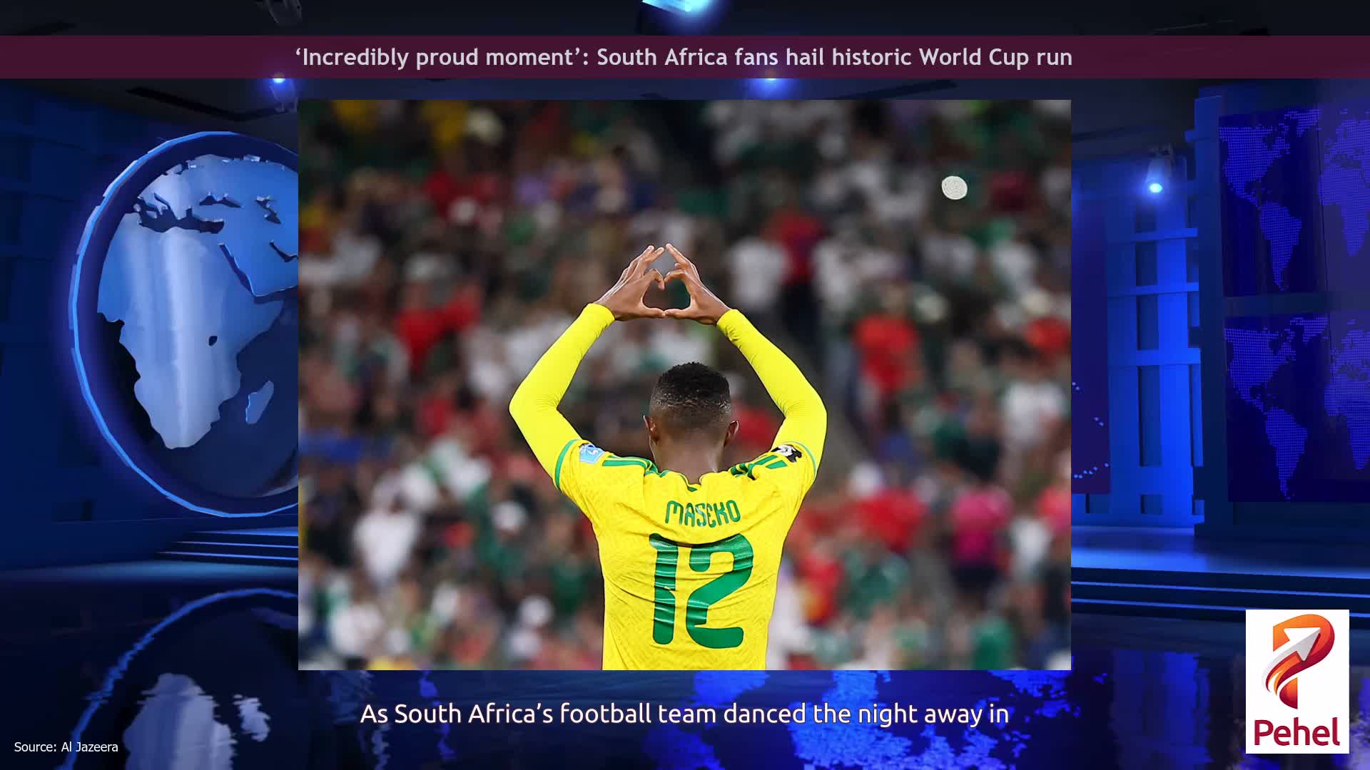 ‘Incredibly proud moment’: South Africa fans hail historic World Cup run