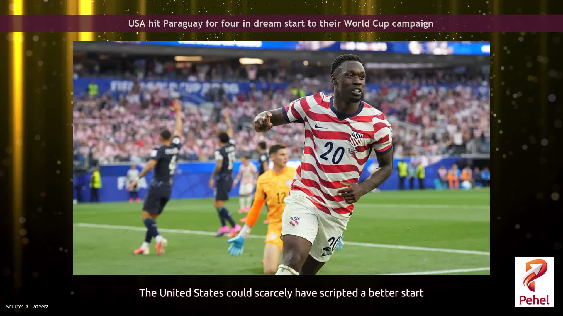 USA hit Paraguay for four in dream start to their World Cup campaign