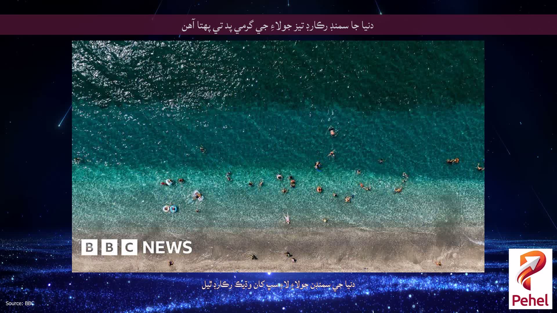 دنيا جا سمنڊ رڪارڊ تيز جولاءِ جي گرمي پد تي پهتا آهن