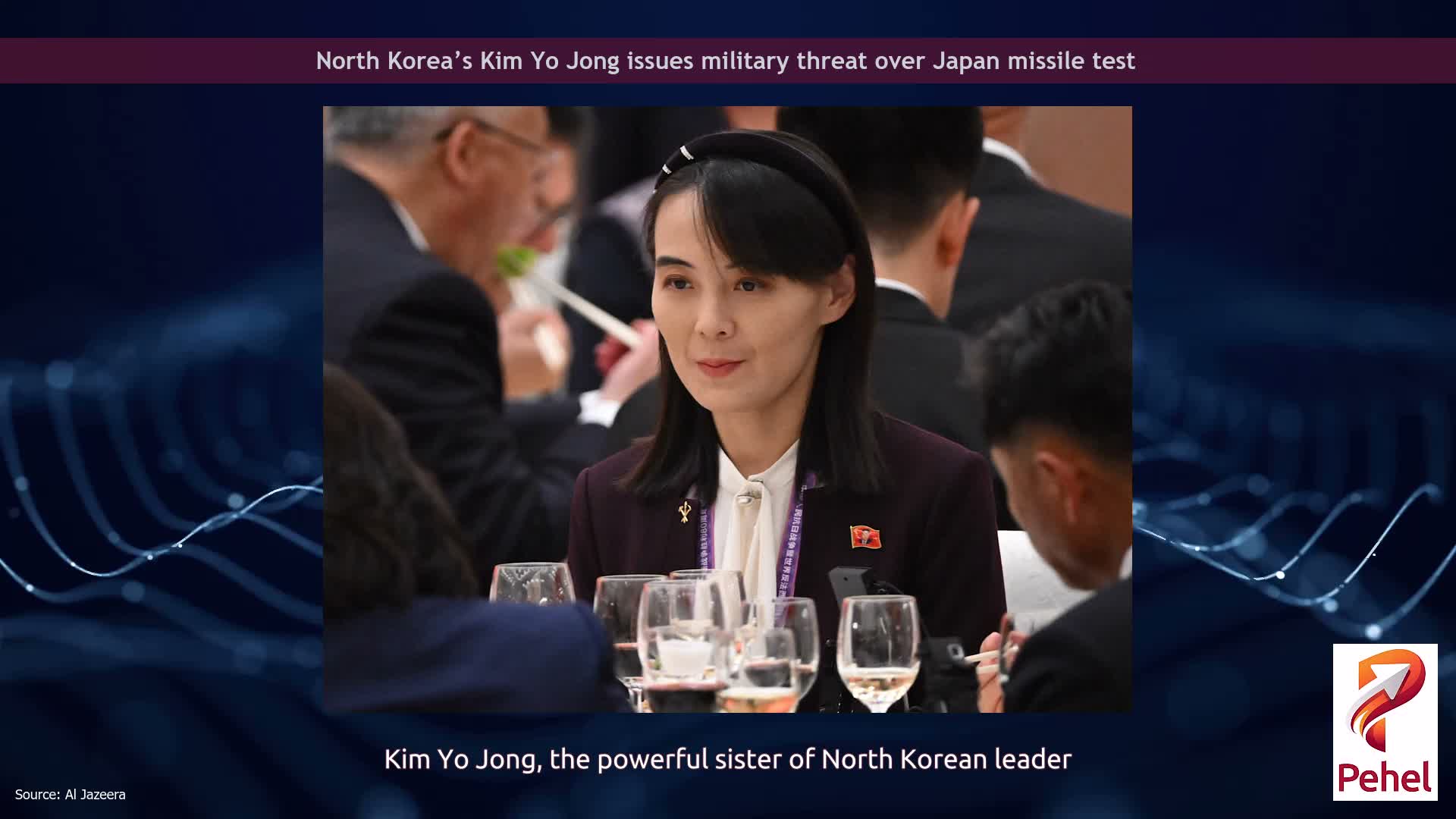 North Korea’s Kim Yo Jong issues military threat over Japan missile test