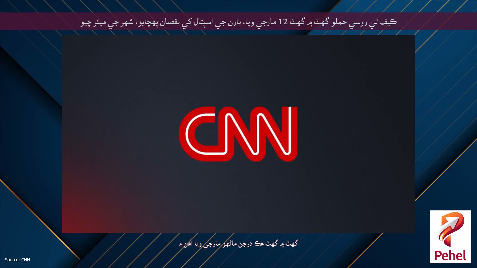 ڪيف تي روسي حملو گهٽ ۾ گهٽ 12 مارجي ويا، ٻارن جي اسپتال کي نقصان پهچايو، شهر جي ميئر چيو