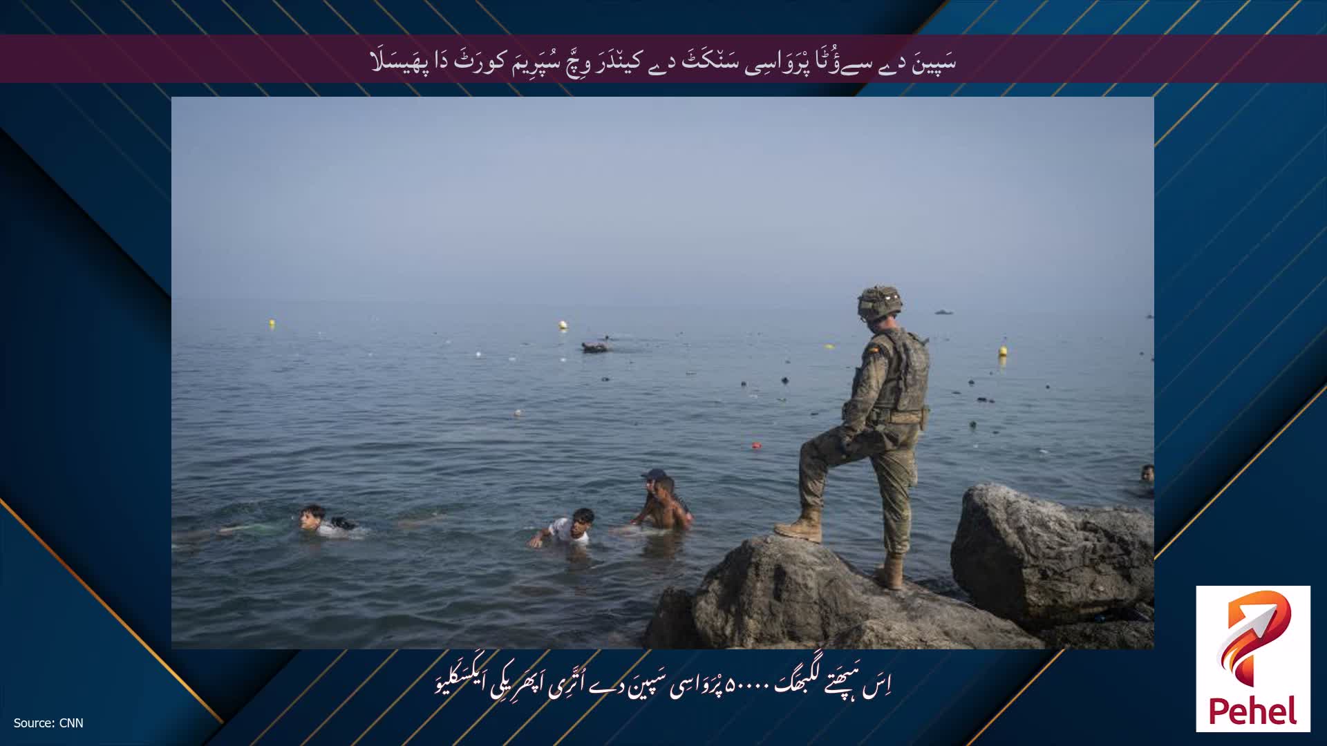 سَپینَ دے سےؤُٹَا پْرَوَاسِی سَن٘کَٹَ دے کین٘دَرَ وِچَّ سُپَرِیمَ کورَٹَ دَا پھَیسَلَا