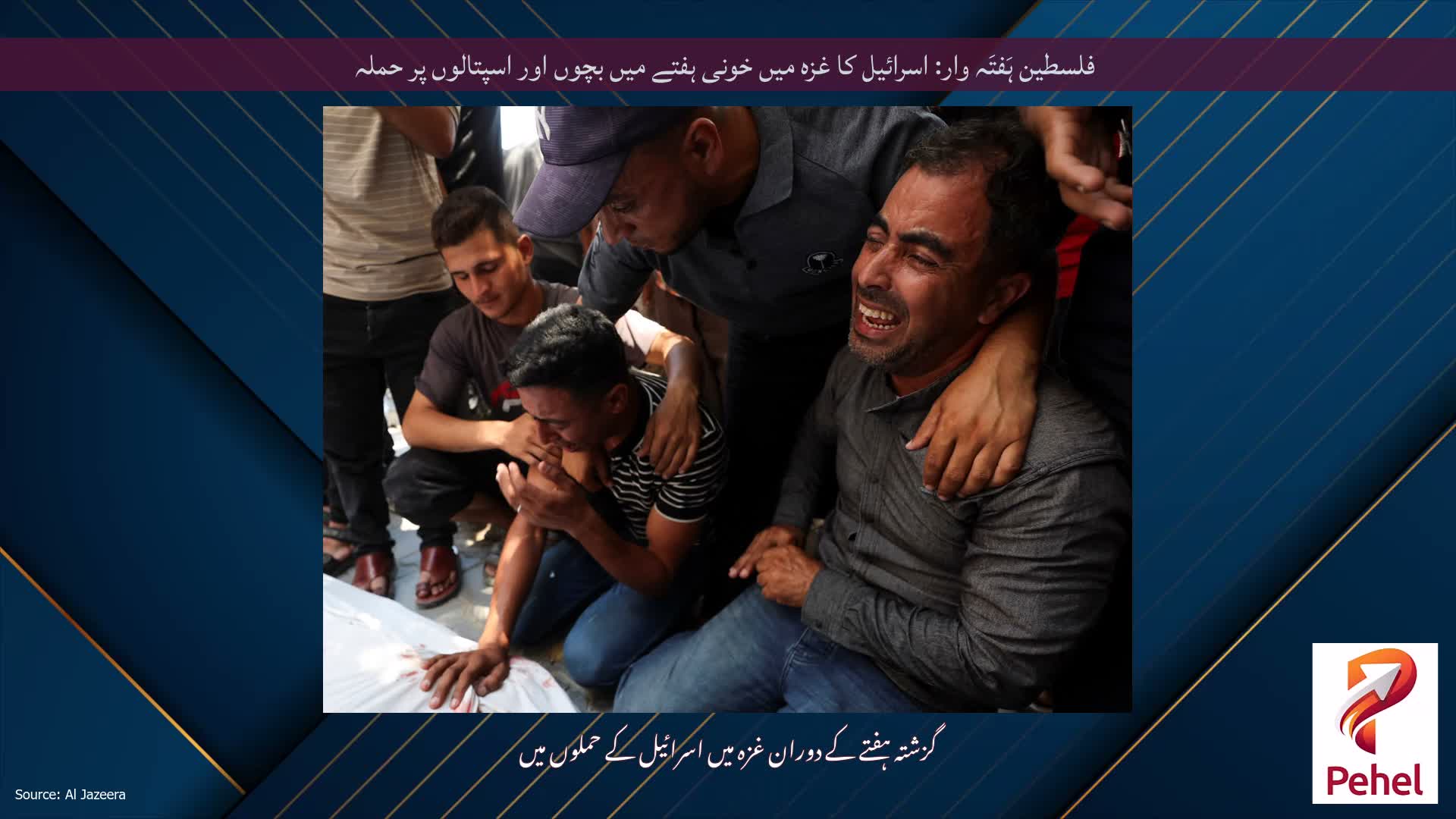 فلسطین ہَفتَہ وار: اسرائیل کا غزہ میں خونی ہفتے میں بچوں اور اسپتالوں پر حملہ