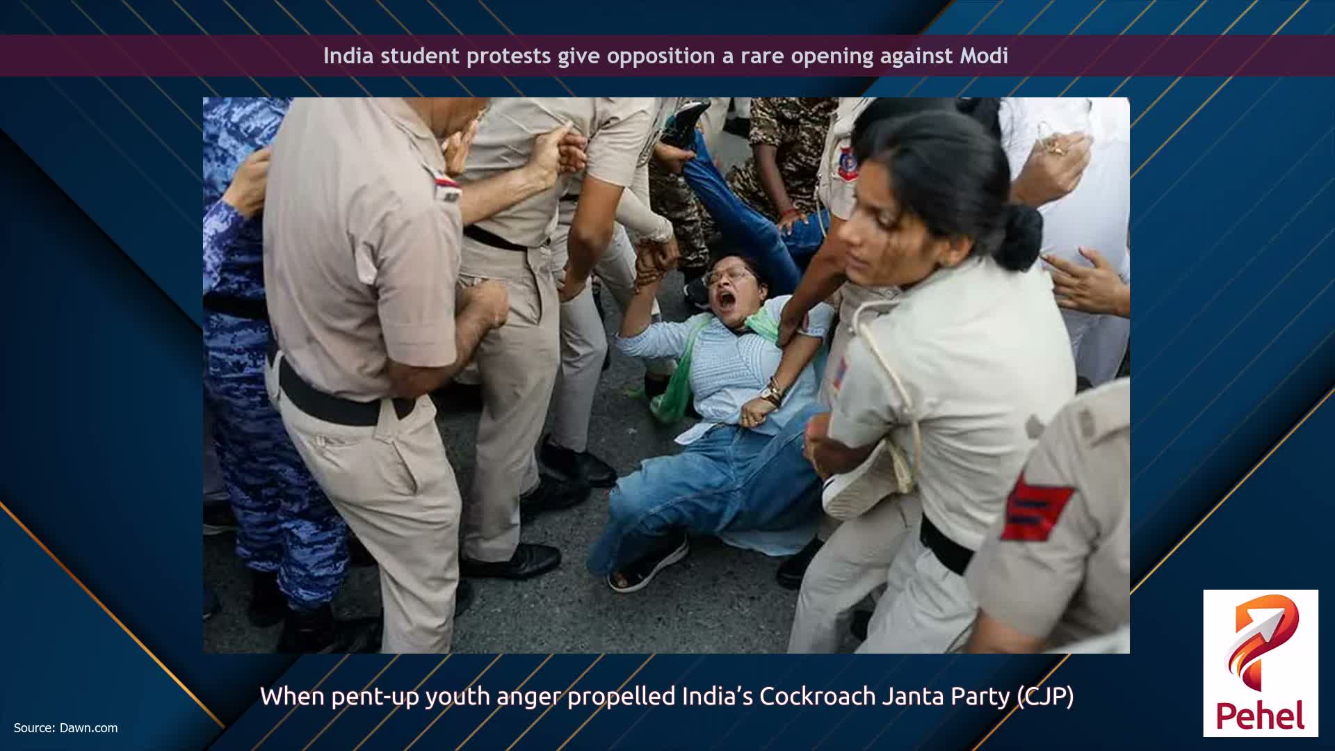India student protests give opposition a rare opening against Modi