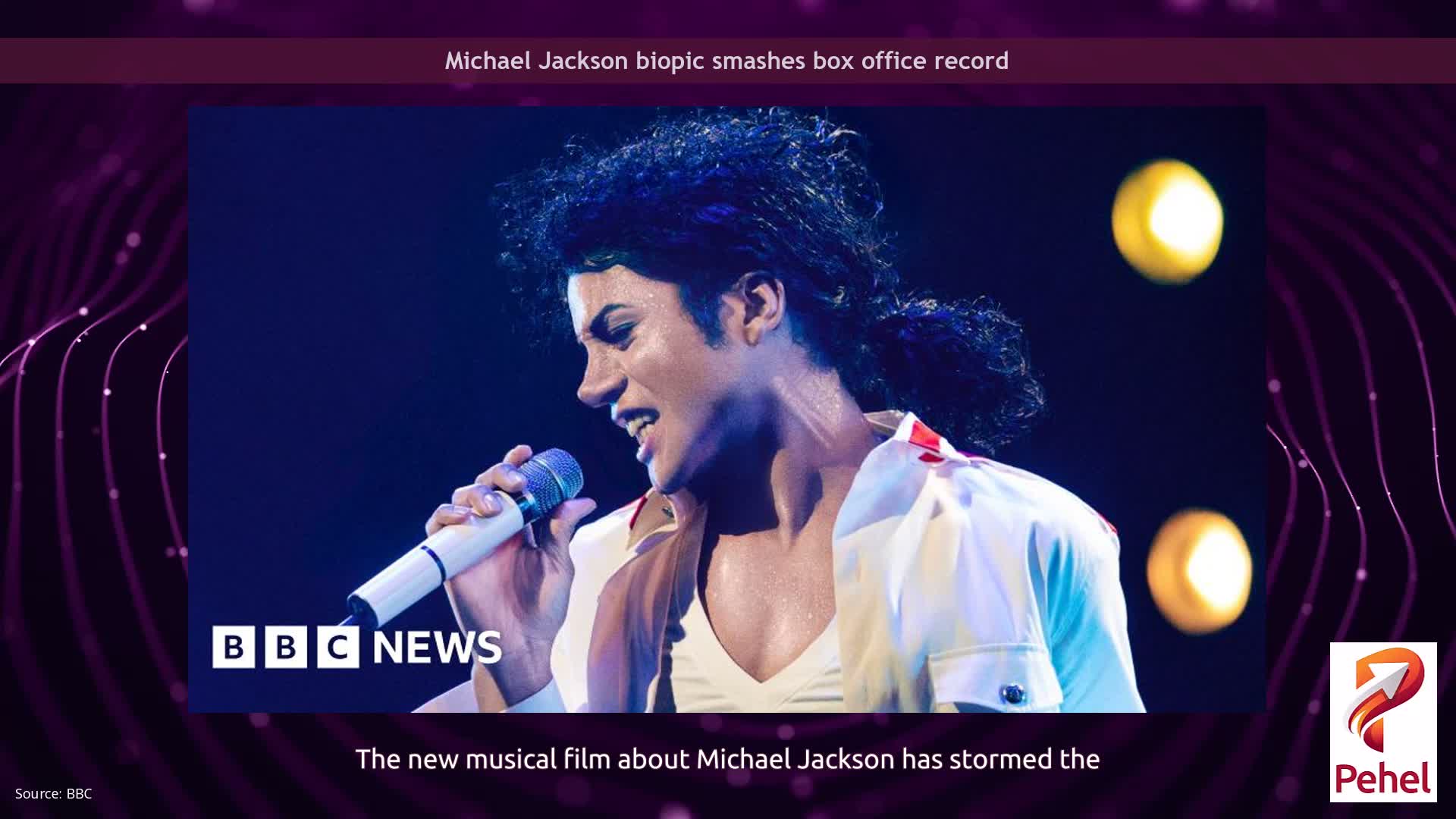 Michael Jackson biopic smashes box office record