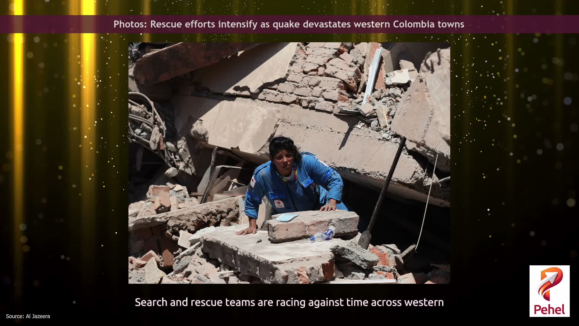 Photos: Rescue efforts intensify as quake devastates western Colombia towns