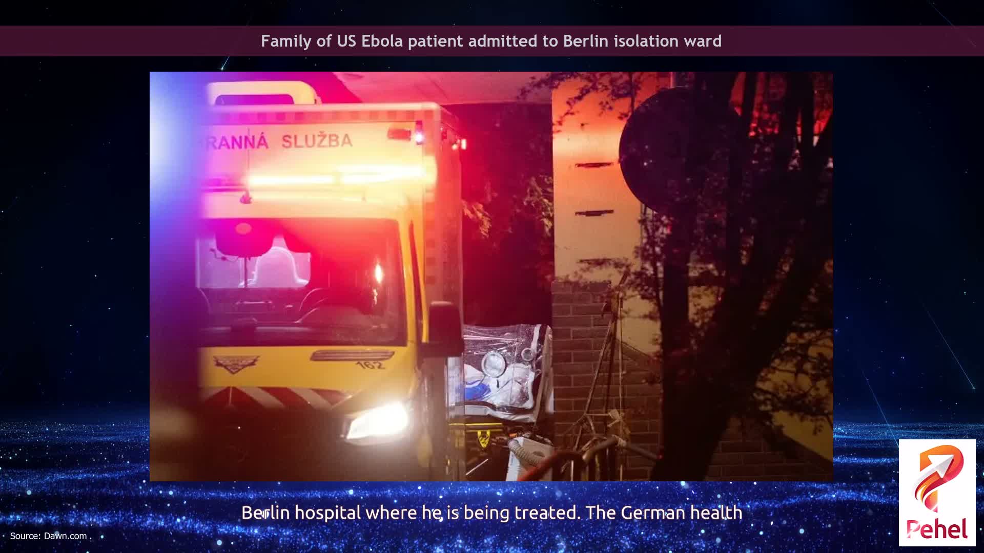 Family of US Ebola patient admitted to Berlin isolation ward