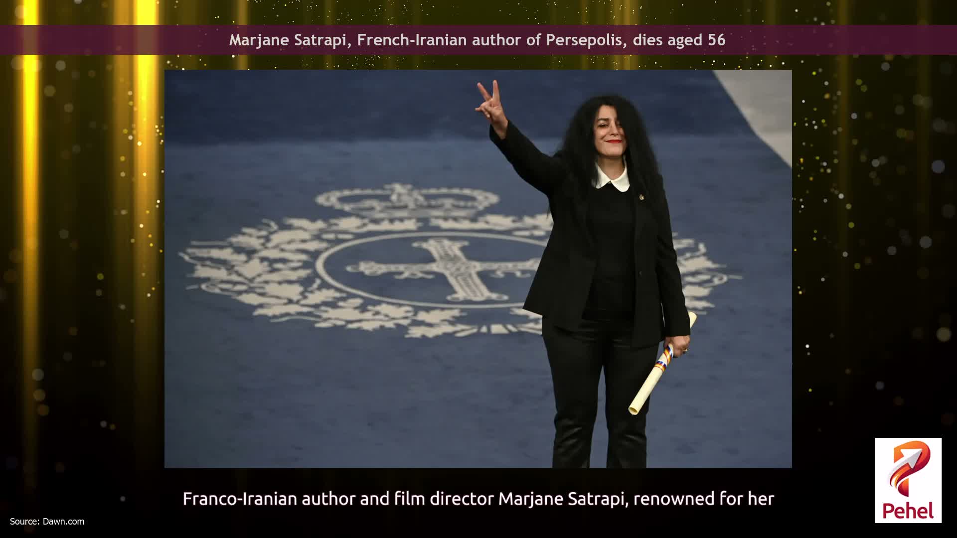Marjane Satrapi, French-Iranian author of Persepolis, dies aged 56