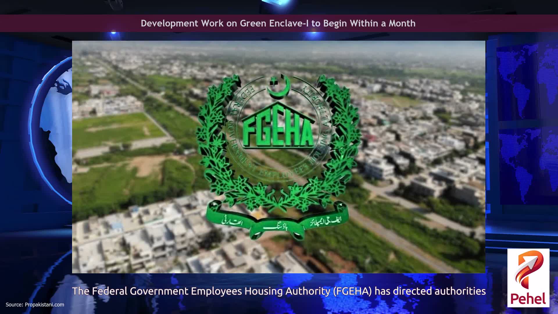Development Work on Green Enclave-I to Begin Within a Month