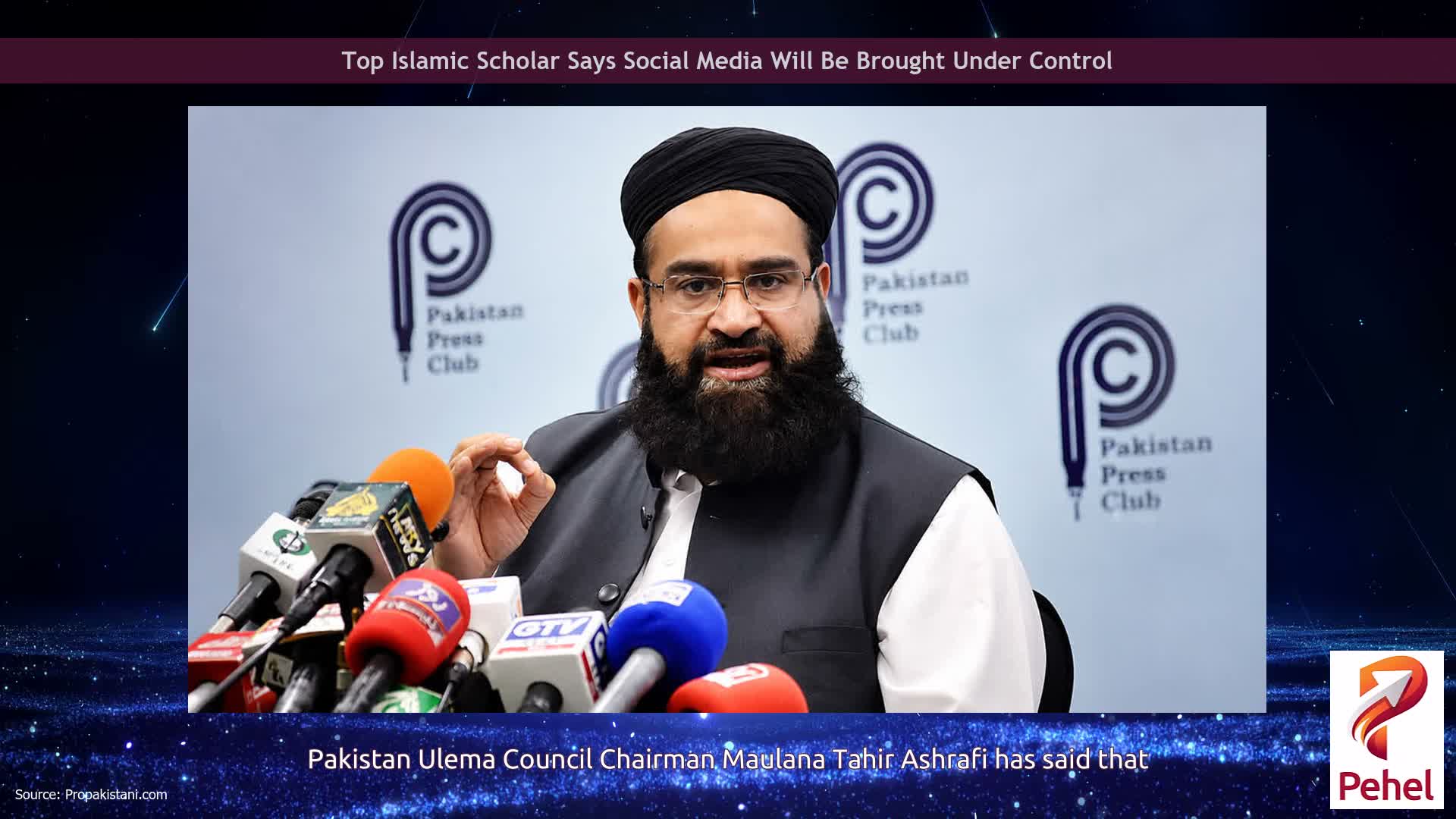Top Islamic Scholar Says Social Media Will Be Brought Under Control