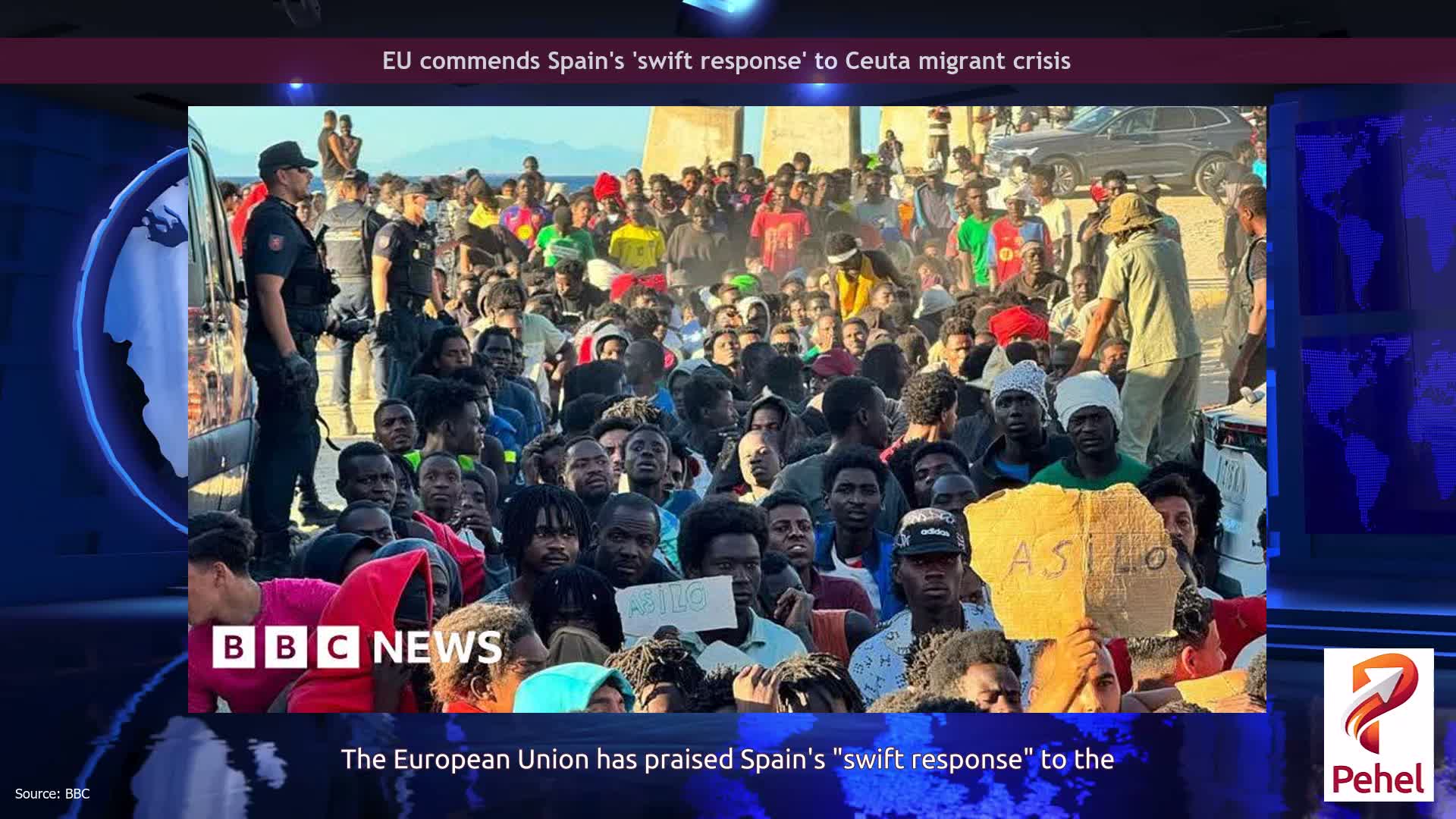 EU commends Spain's 'swift response' to Ceuta migrant crisis
