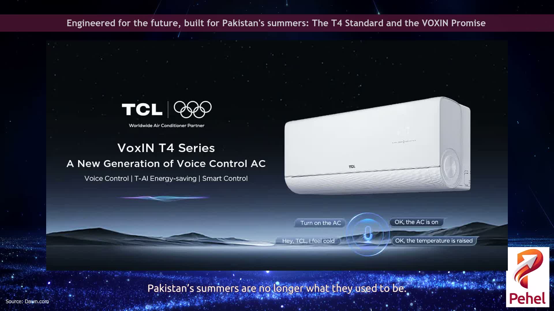 Engineered for the future, built for Pakistan's summers: The T4 Standard and the VOXIN Promise
