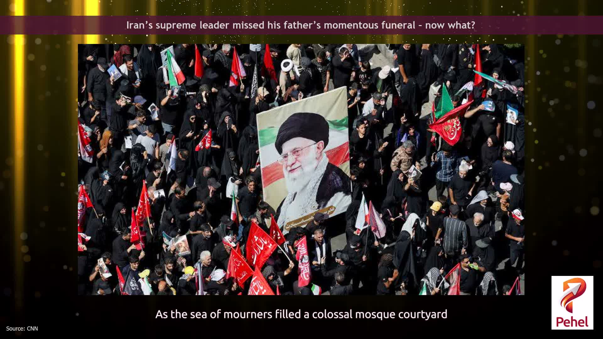 Iran’s supreme leader missed his father’s momentous funeral – now what?