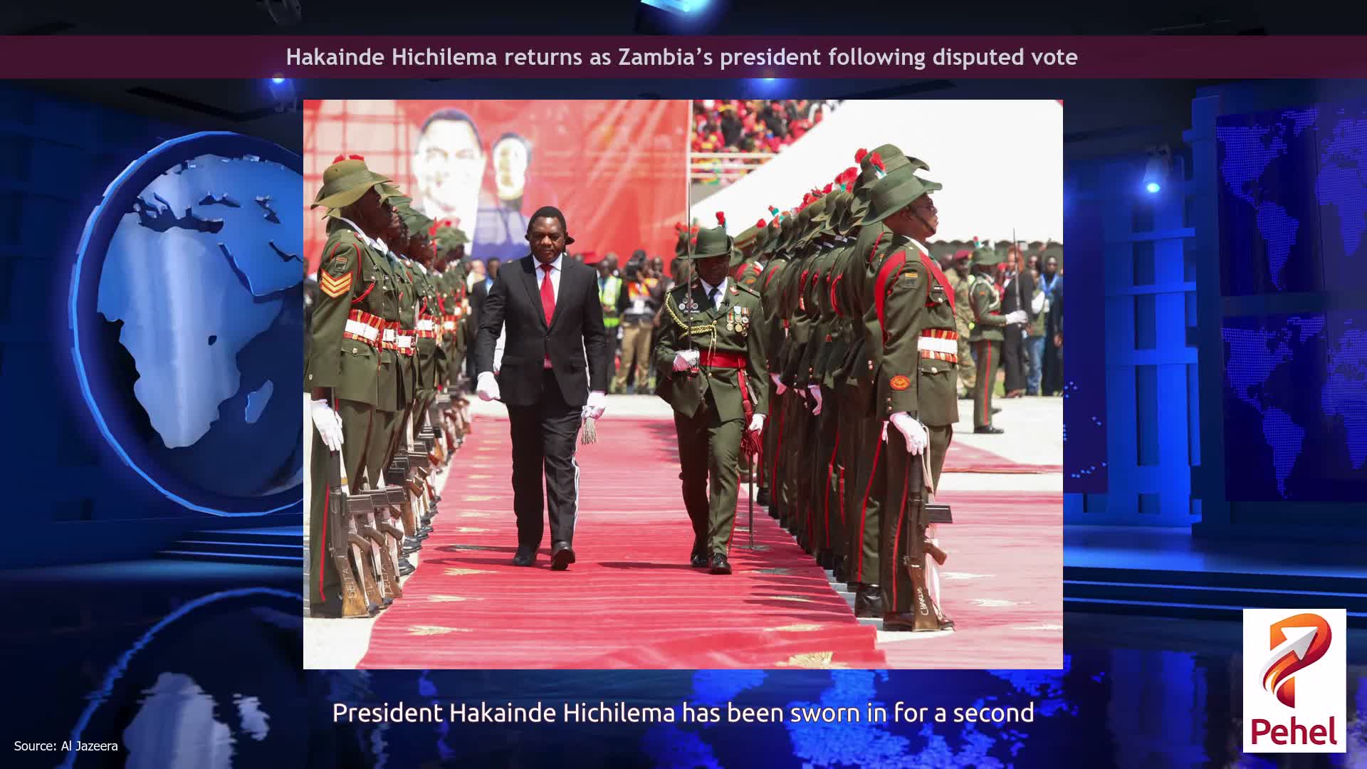 Hakainde Hichilema returns as Zambia’s president following disputed vote