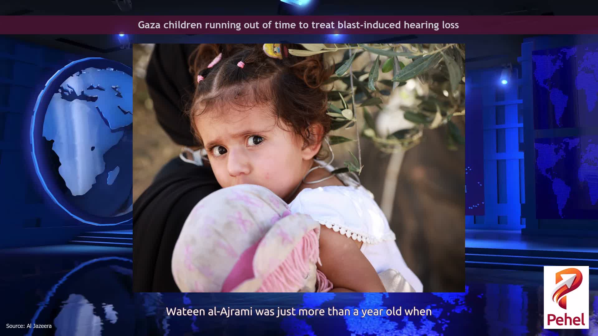 Gaza children running out of time to treat blast-induced hearing loss