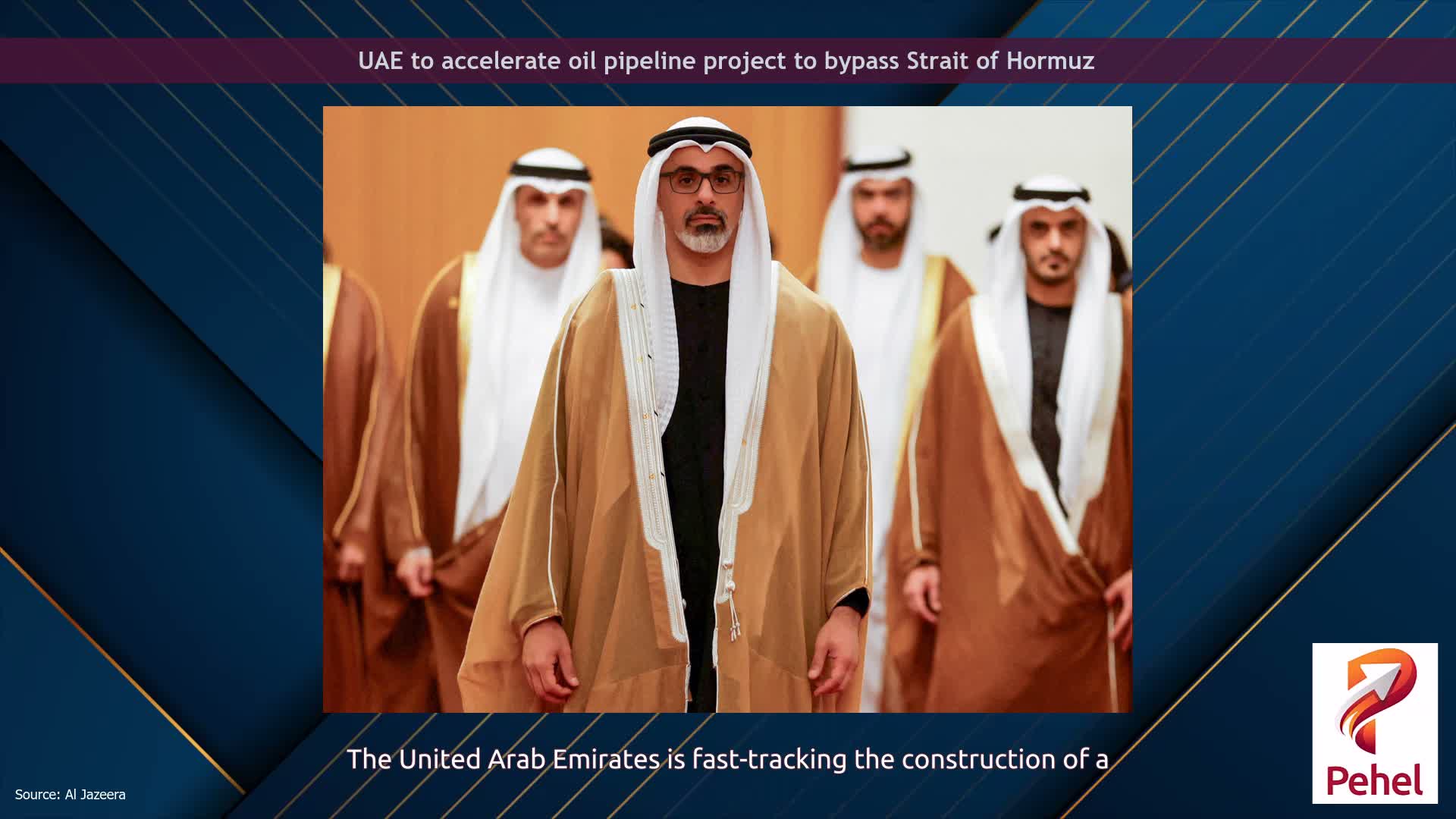 UAE to accelerate oil pipeline project to bypass Strait of Hormuz