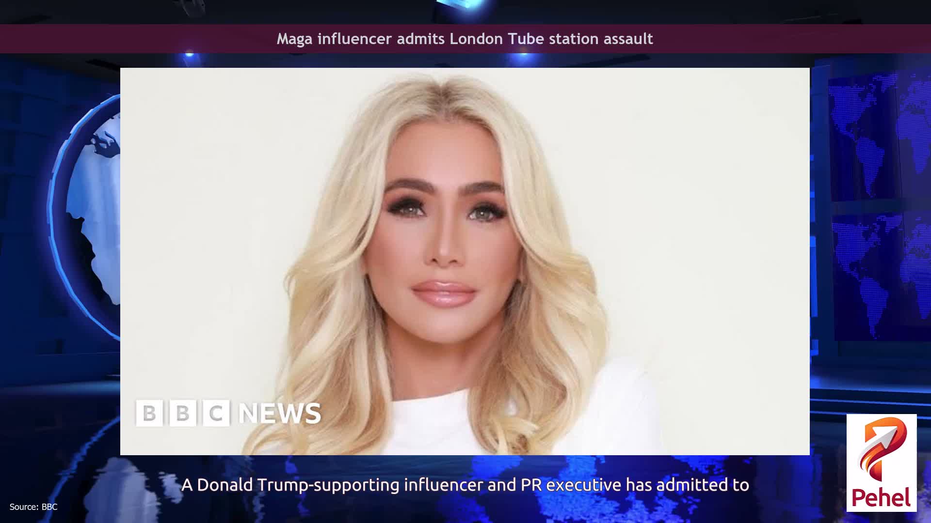Maga influencer admits London Tube station assault