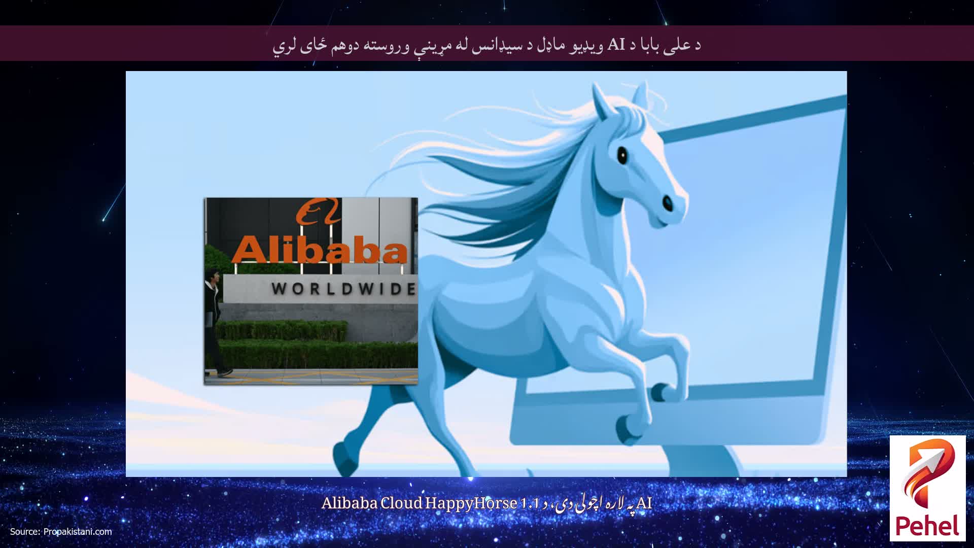 د علی بابا د AI ویډیو ماډل د سیډانس له مړینې وروسته دوهم ځای لري