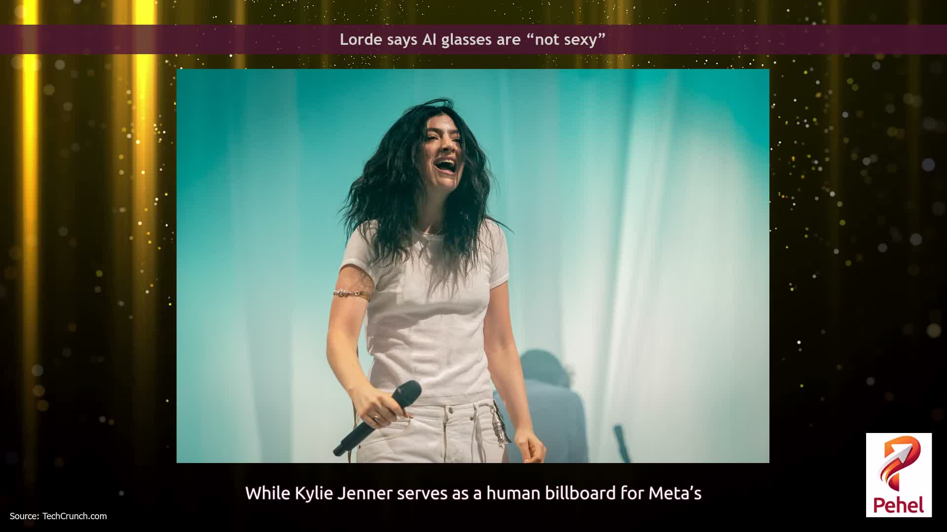 Lorde says AI glasses are “not sexy”