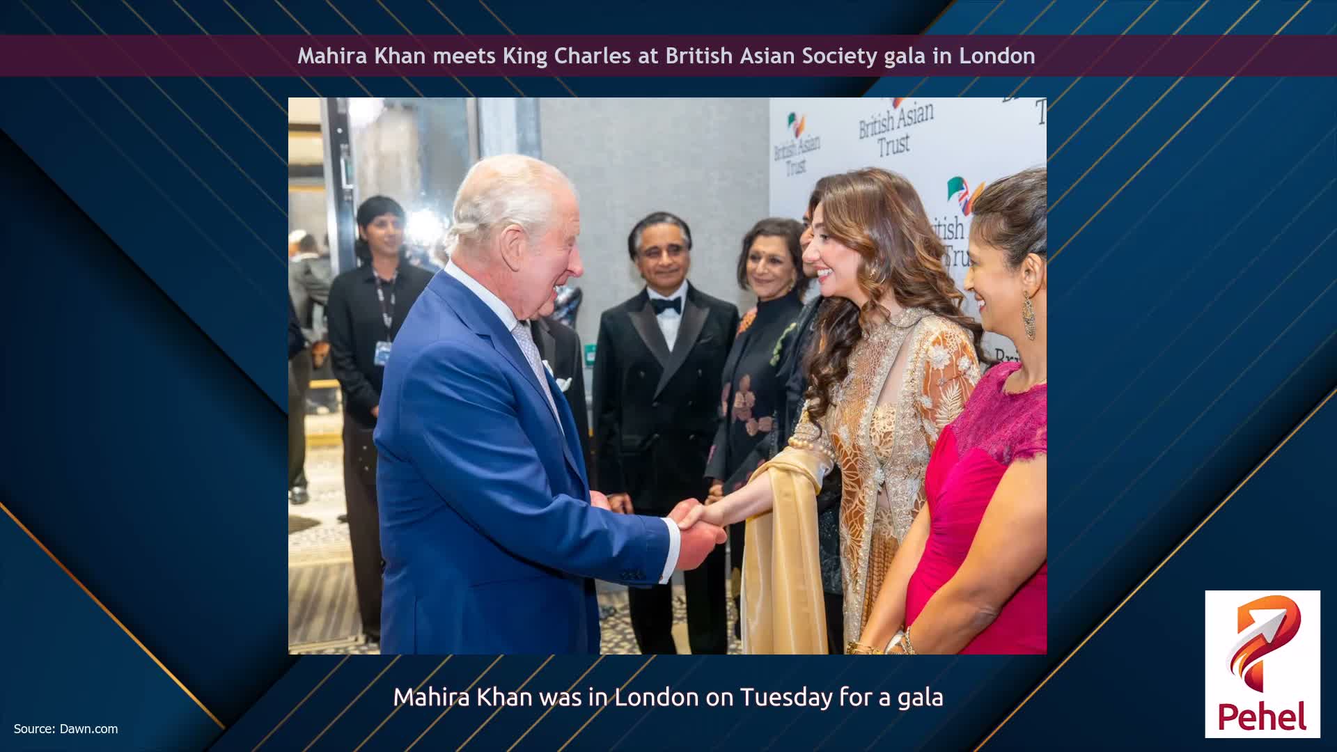 Mahira Khan meets King Charles at British Asian Society gala in London