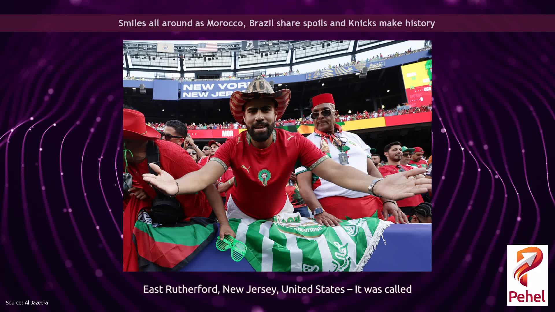 Smiles all around as Morocco, Brazil share spoils and Knicks make history