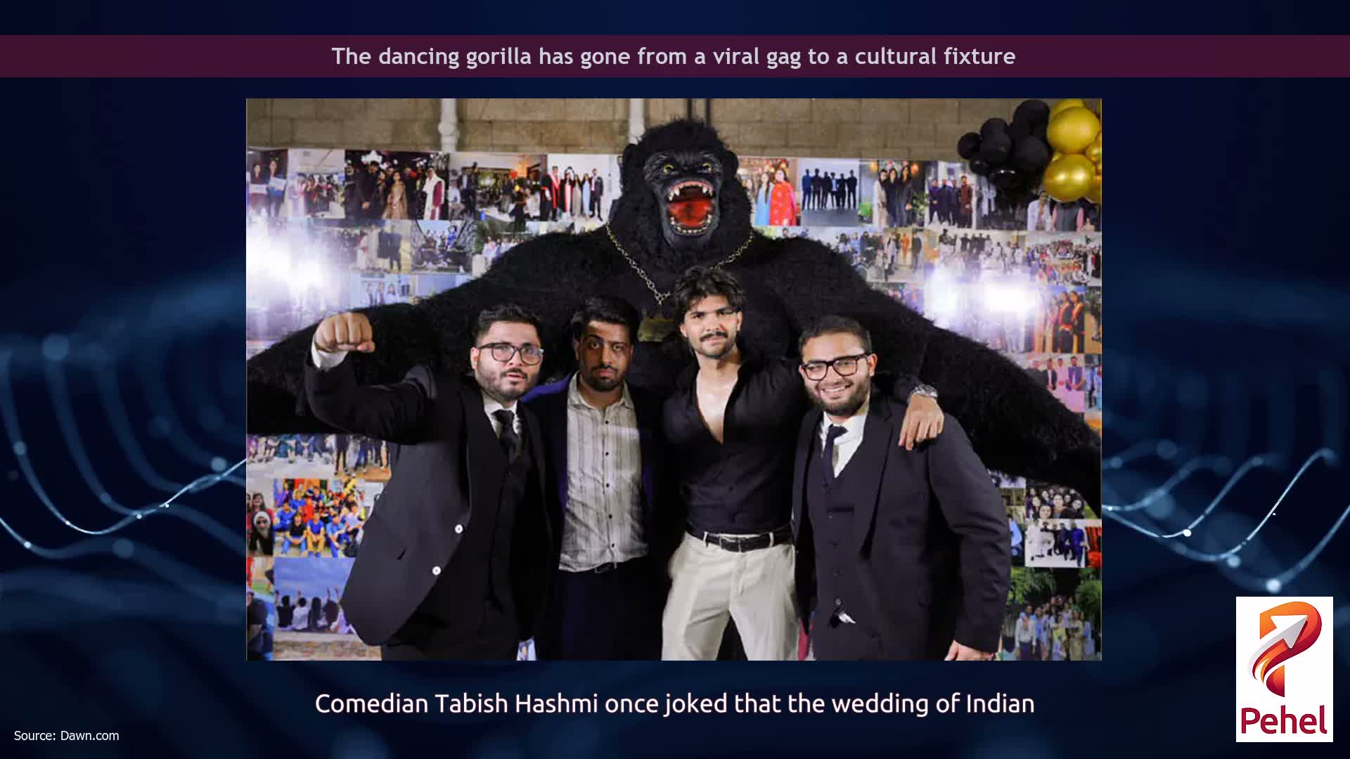 The dancing gorilla has gone from a viral gag to a cultural fixture
