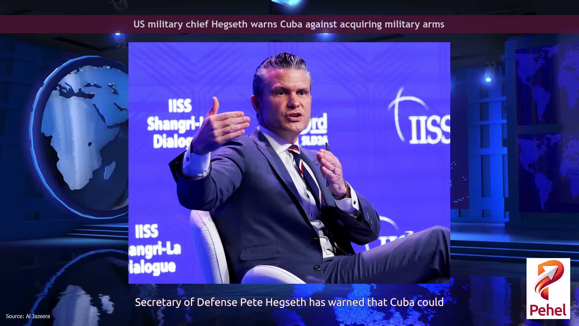 US military chief Hegseth warns Cuba against acquiring military arms