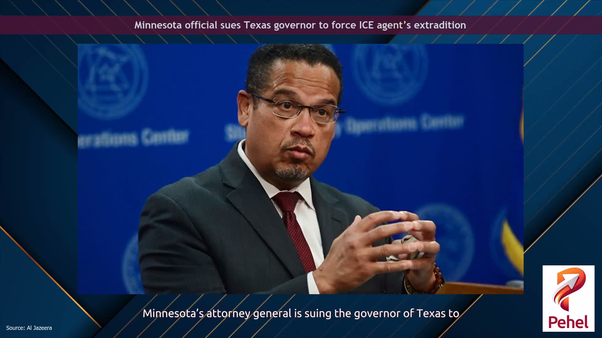Minnesota official sues Texas governor to force ICE agent’s extradition