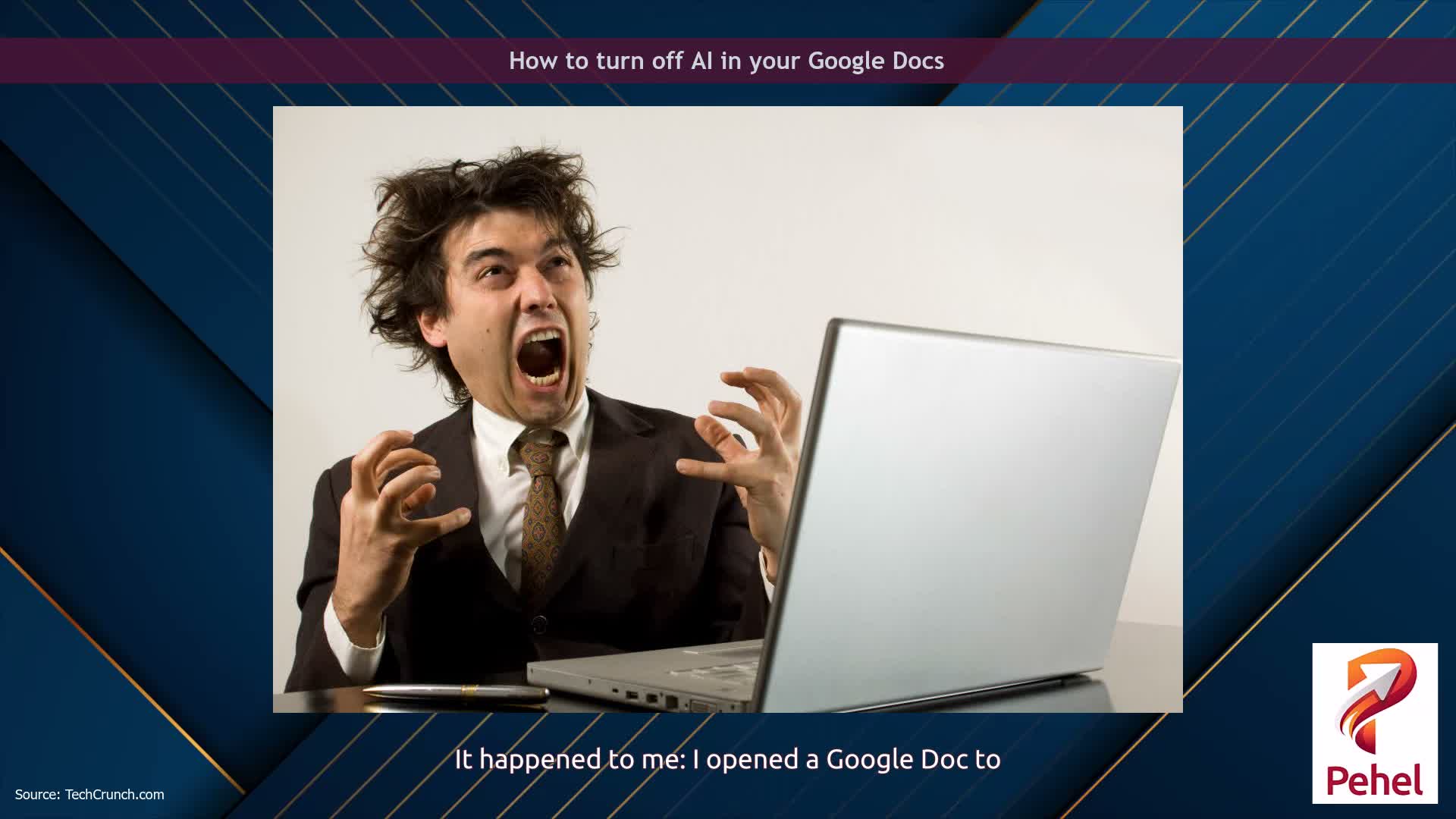 How to turn off AI in your Google Docs